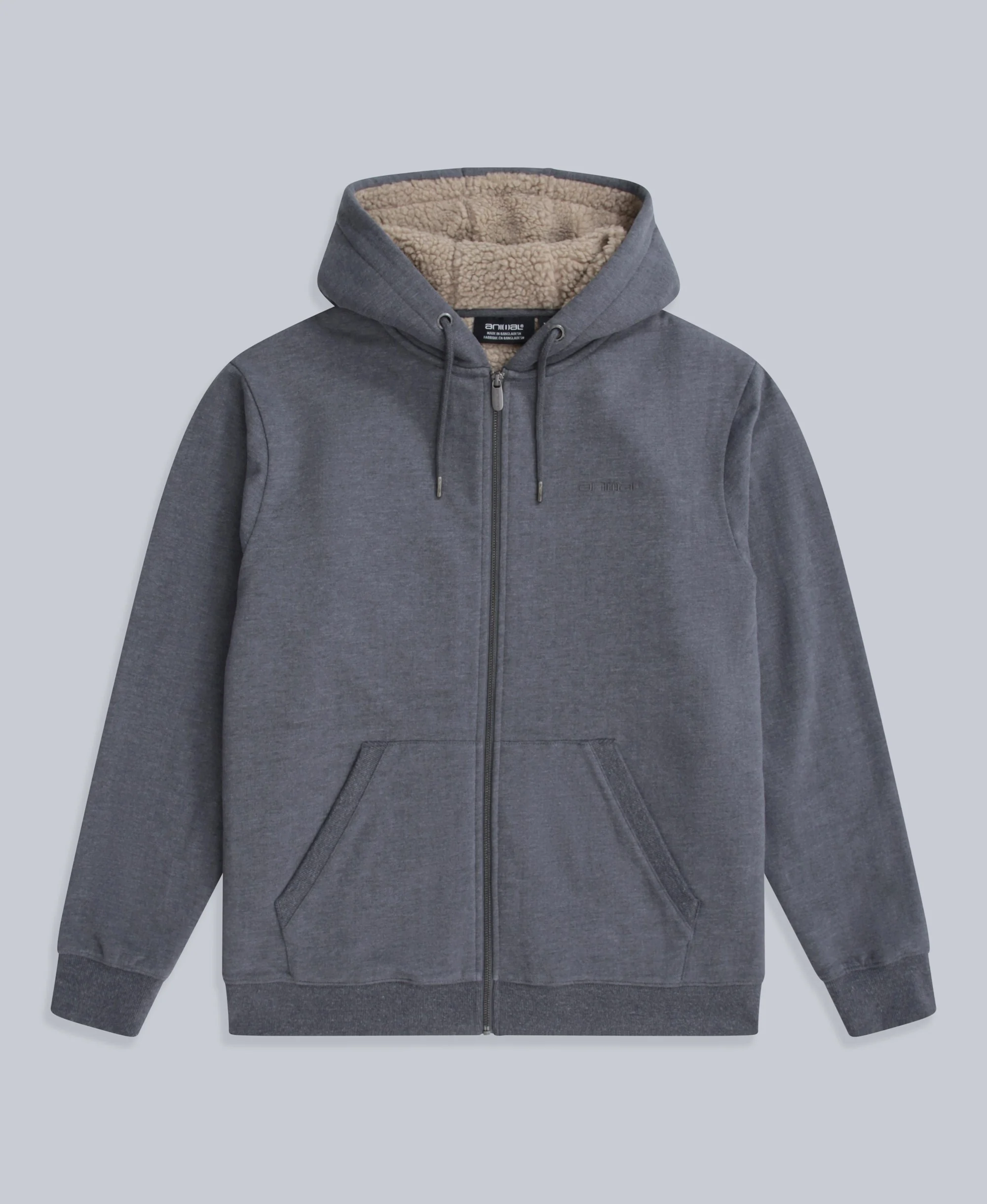 Samuel Mens Hoodie - Charcoal - Image 8