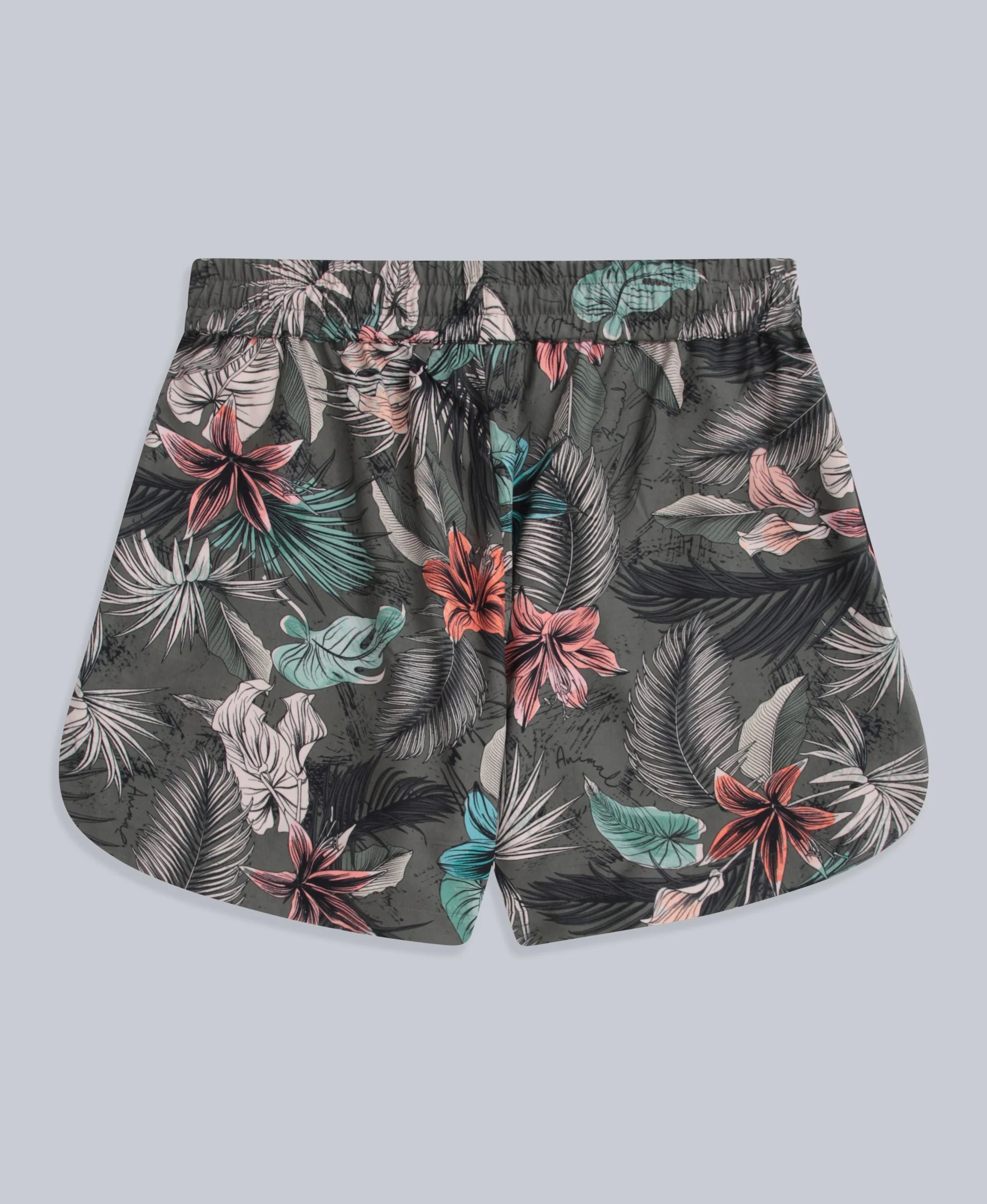 Sand-Dune Womens Printed Shorts - Khaki - Image 7