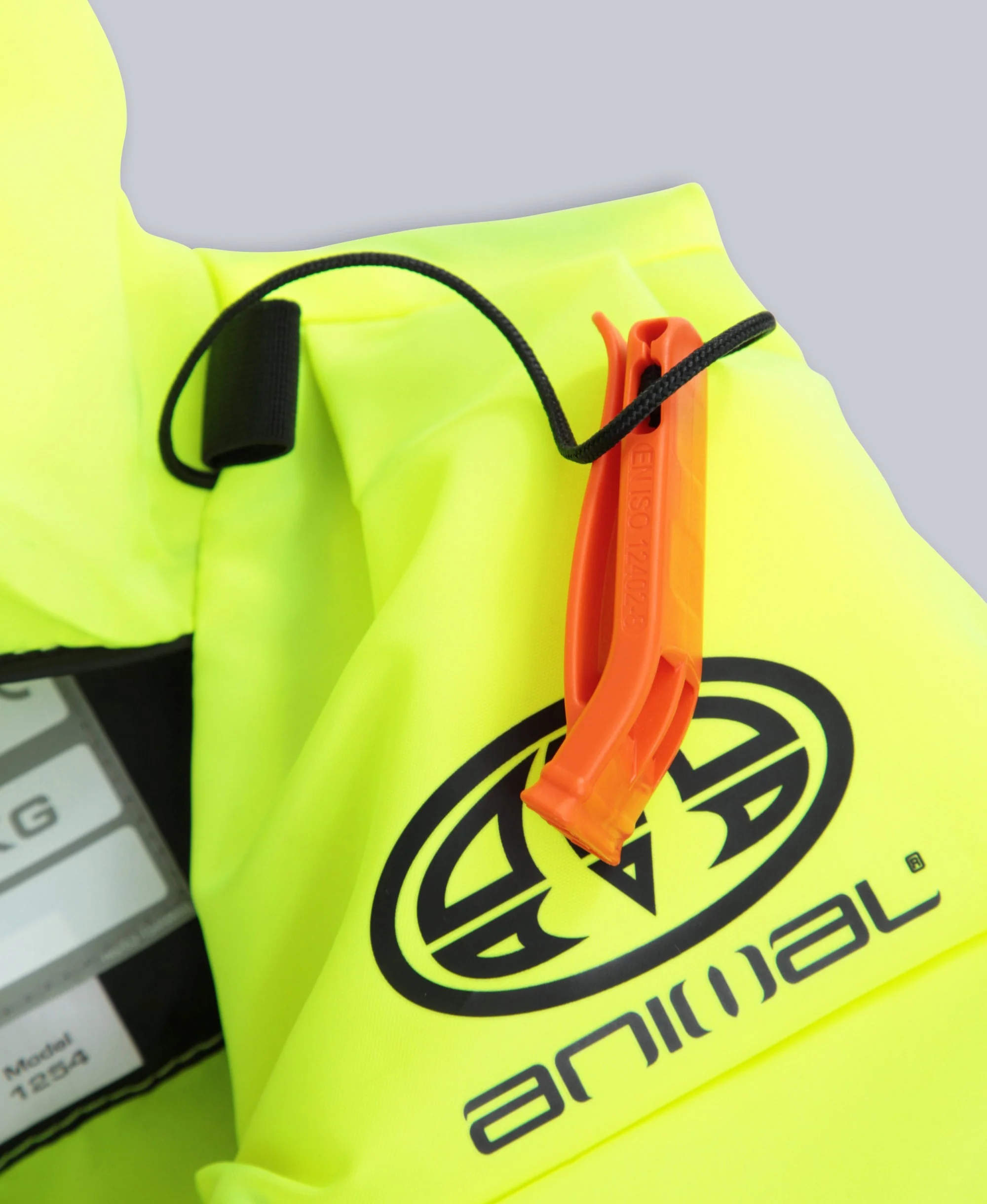 Split Front Kids Lifejacket - Bright Yellow - Image 4