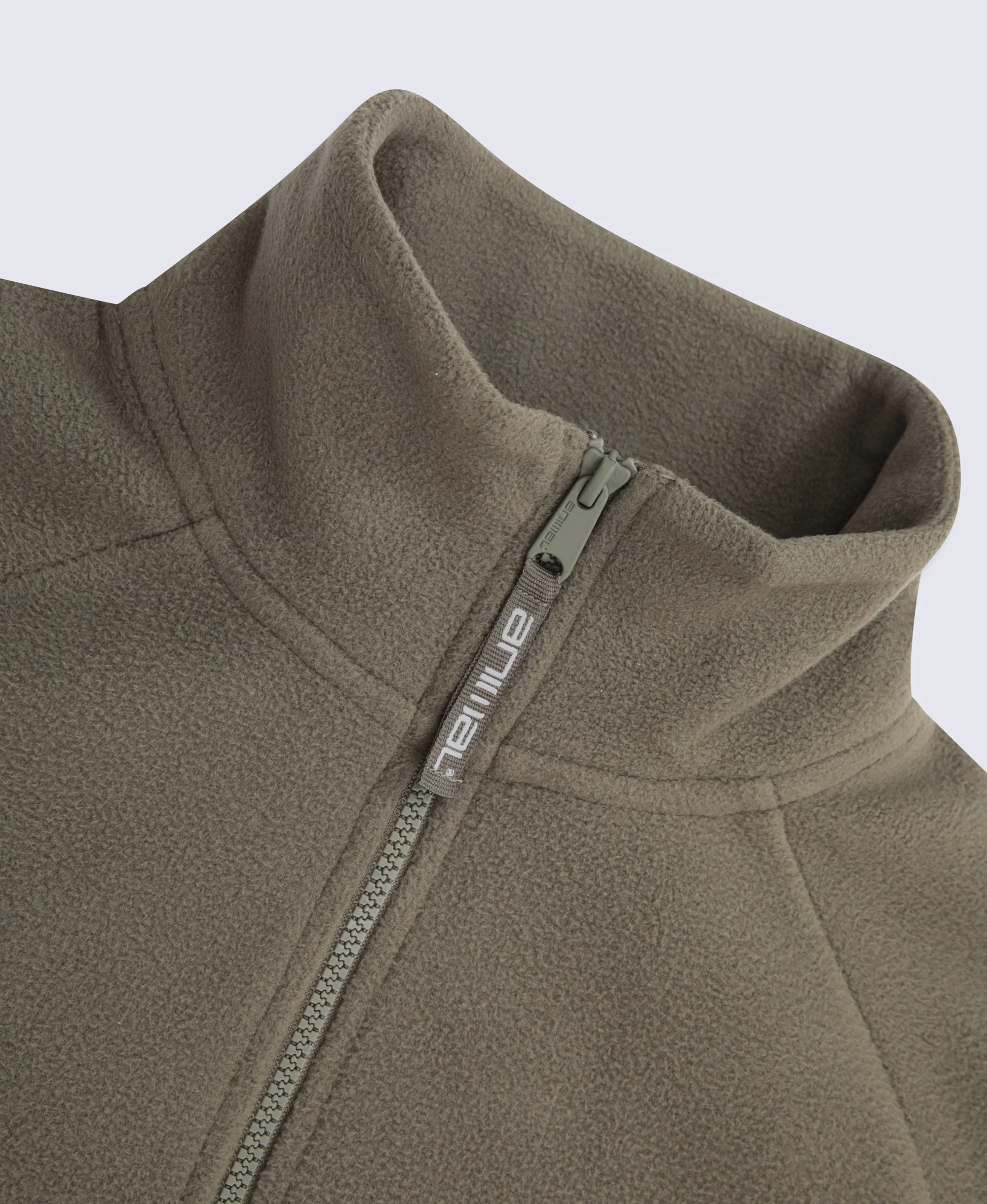 Stockholm Mens Full-Zip Fleece - Light Khaki - Image 7