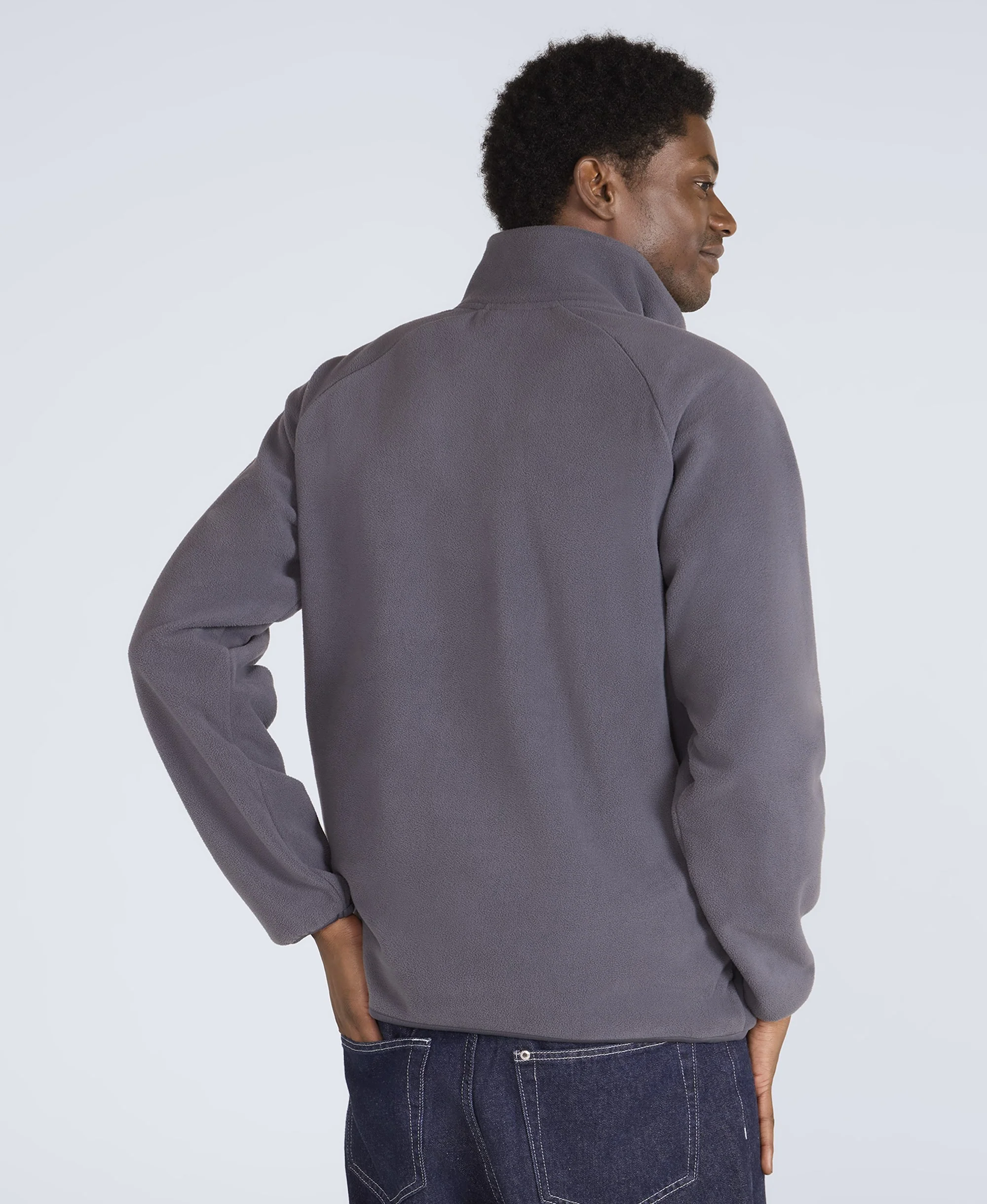 Stockholm Mens Half-Zip Fleece - Navy - Image 6