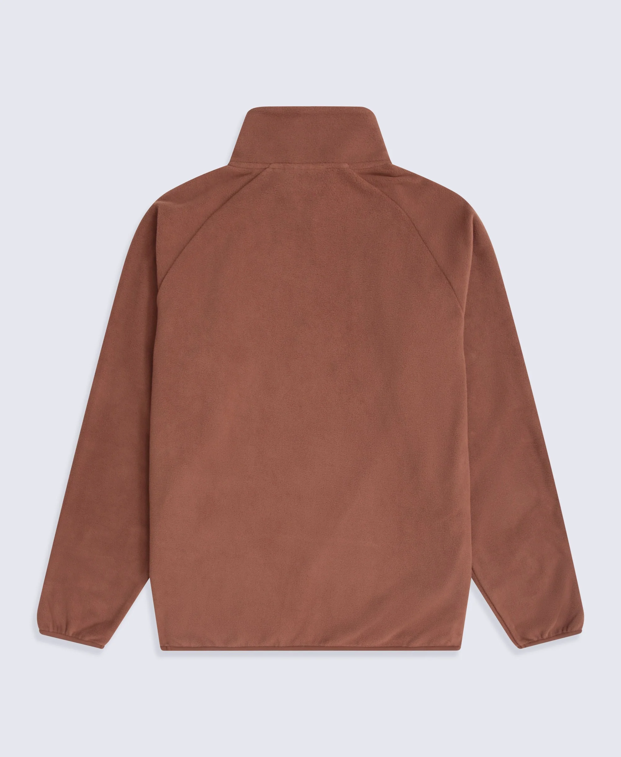 Stockholm Mens Half-Zip Fleece - Rust - Image 7