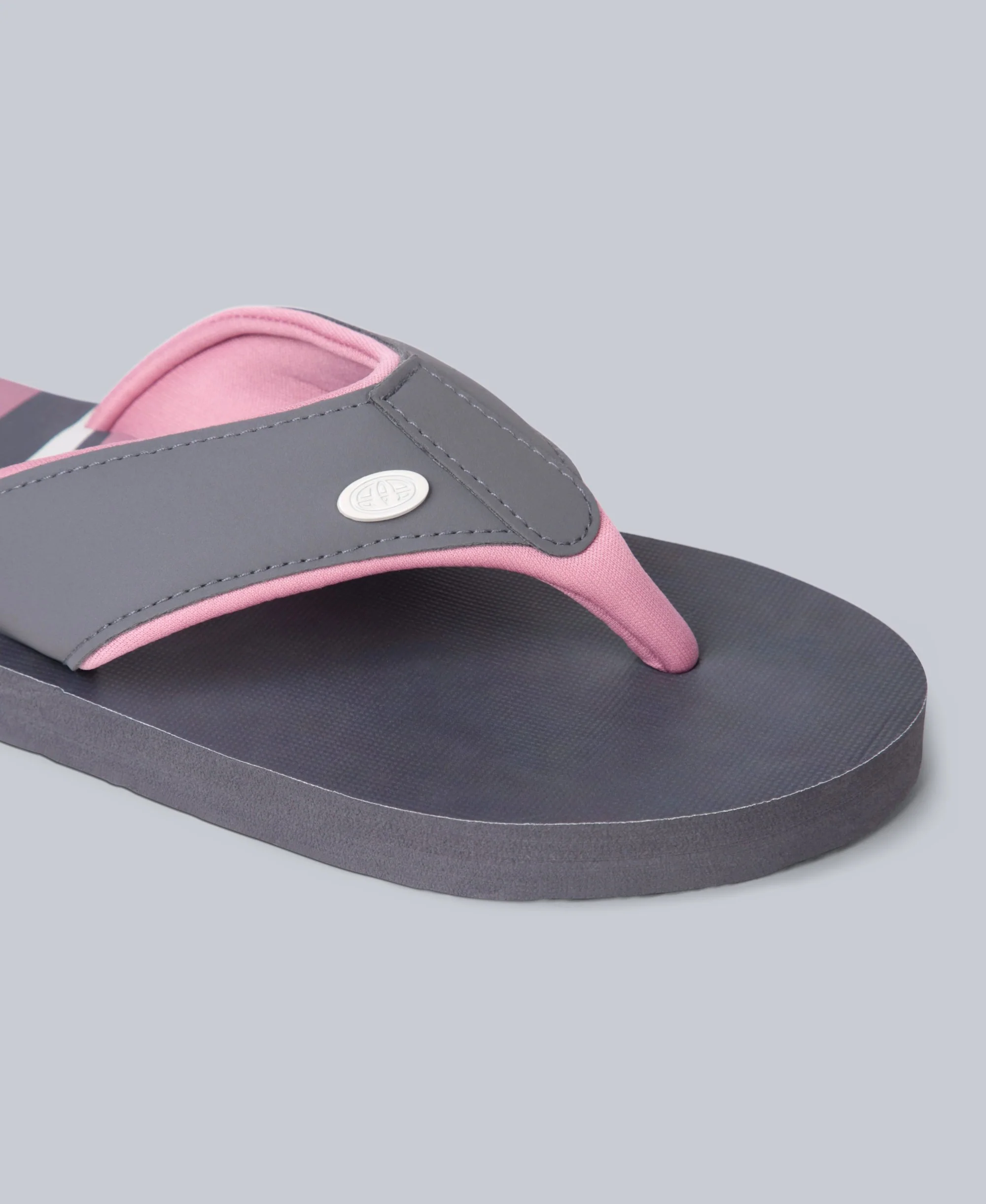 Swish Womens Flip-Flops - Grey - Image 5