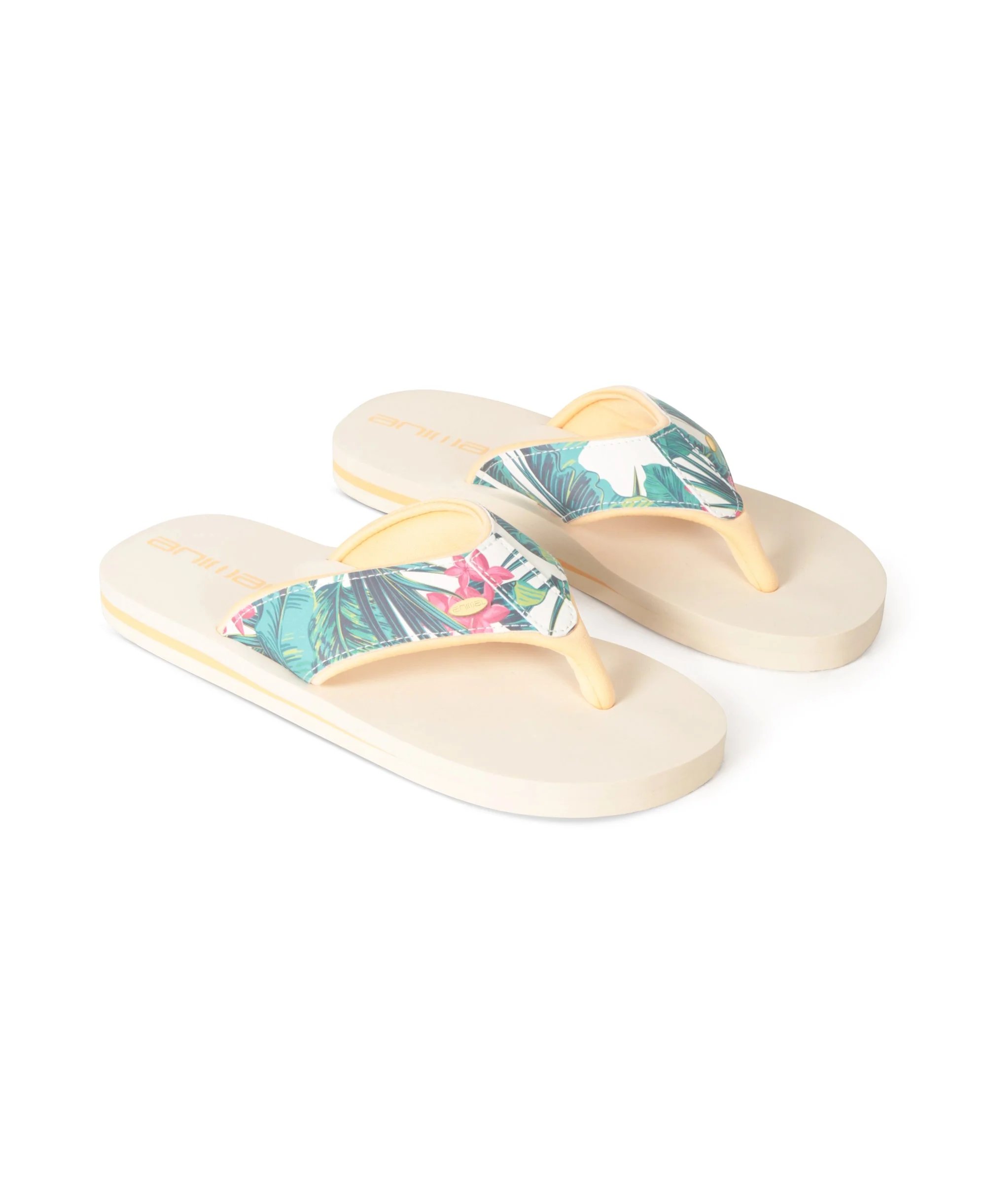 Swish Womens Flip-Flops - Beige - Image 11