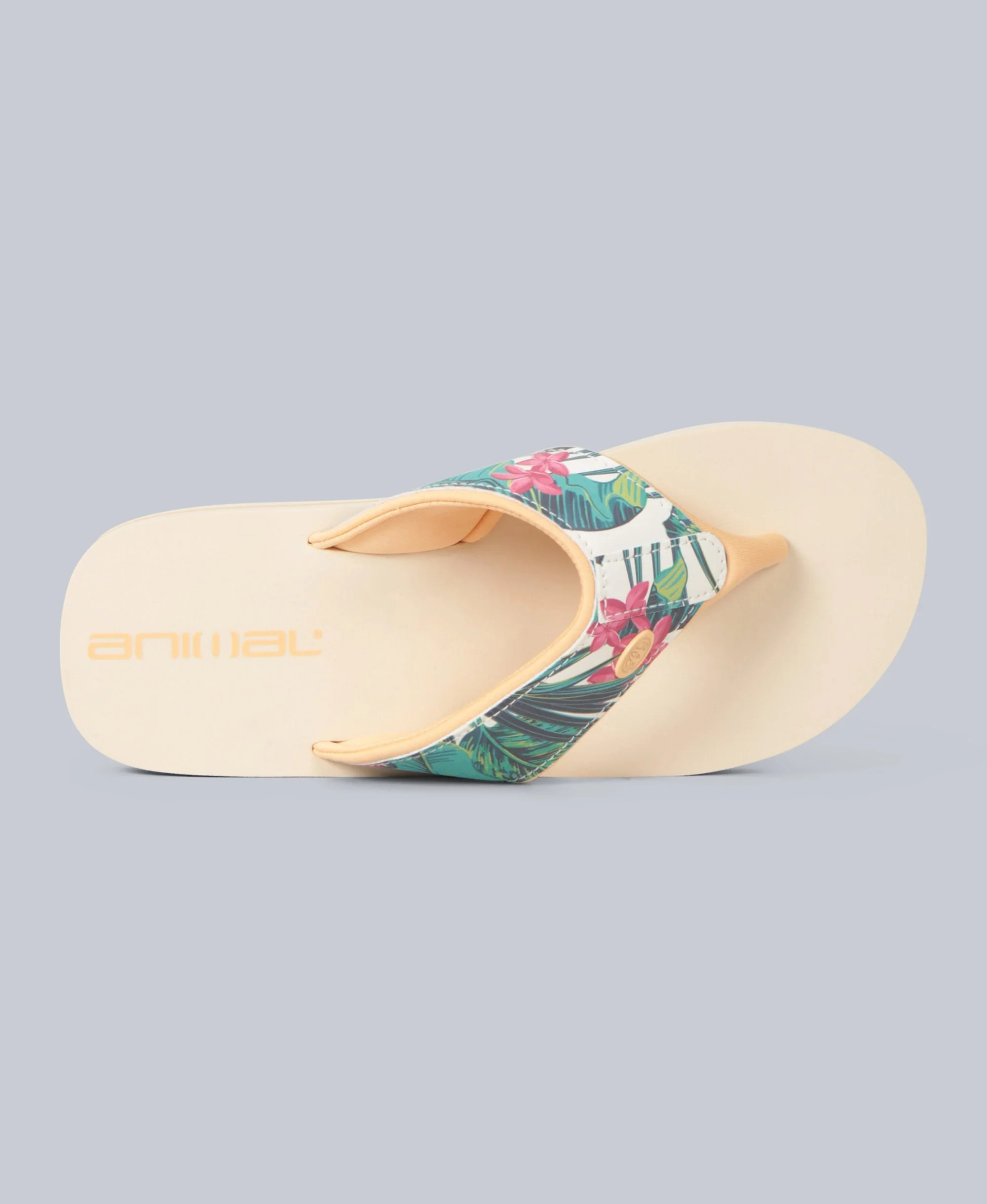 Swish Womens Flip-Flops - Beige - Image 7