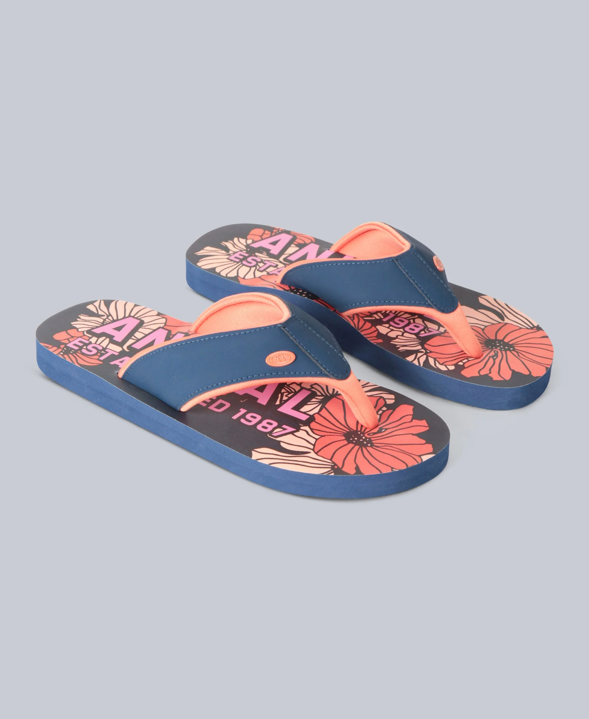 Swish Womens Flip-Flops - Coral - Image 6