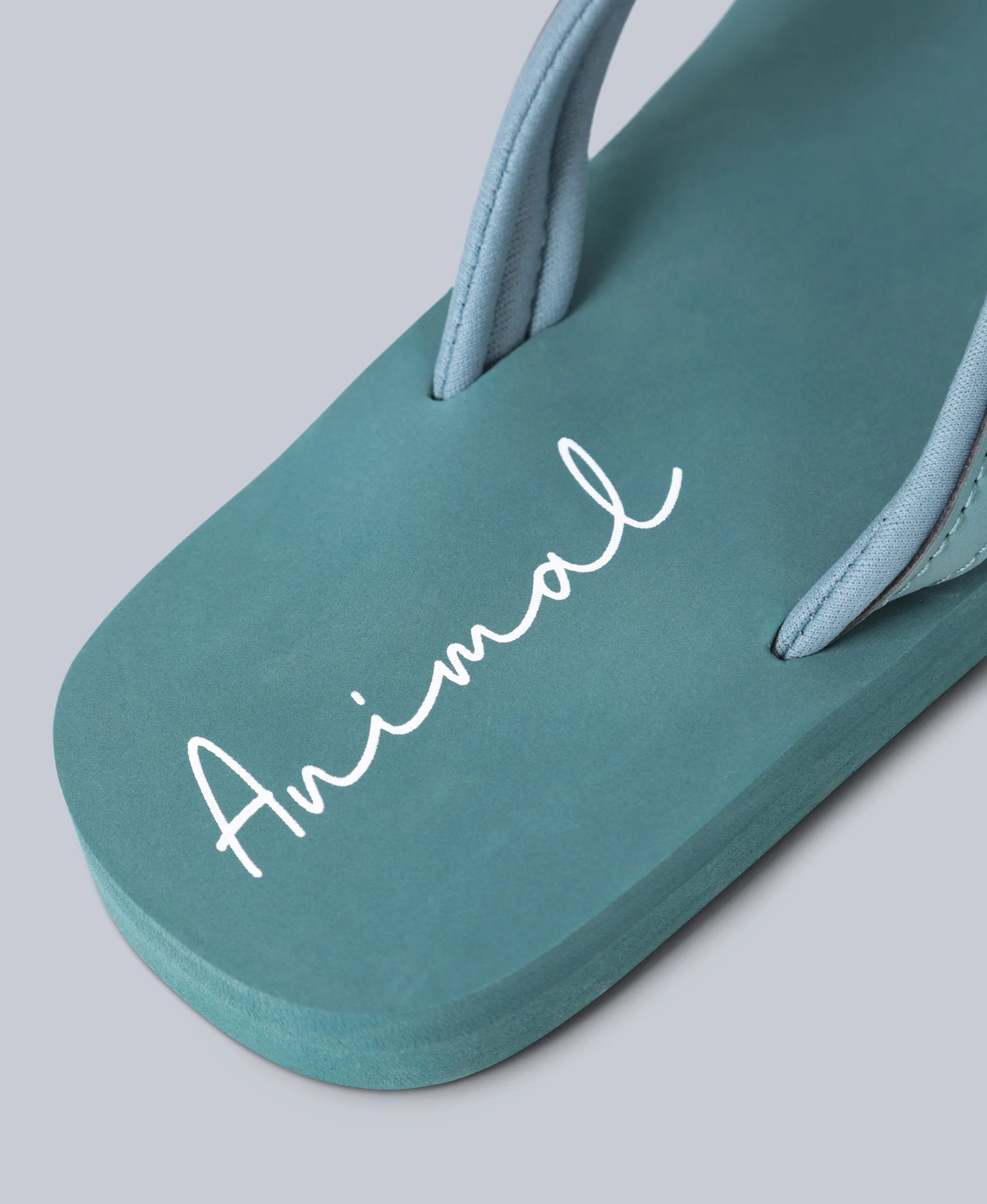 Swish Womens Flip-Flops - Pale Green - Image 5