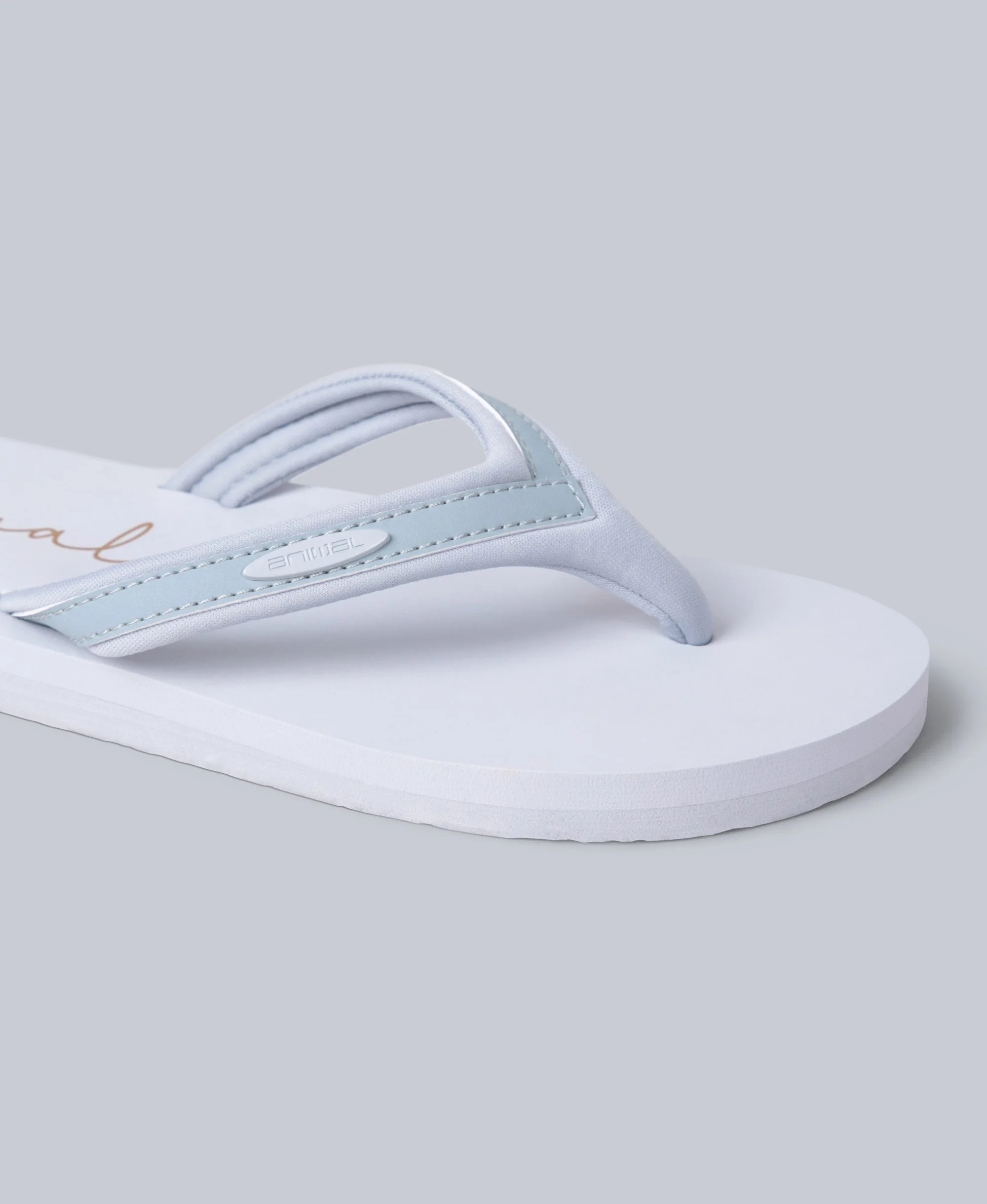 Swish Womens Flip-Flops - Grey - Image 5