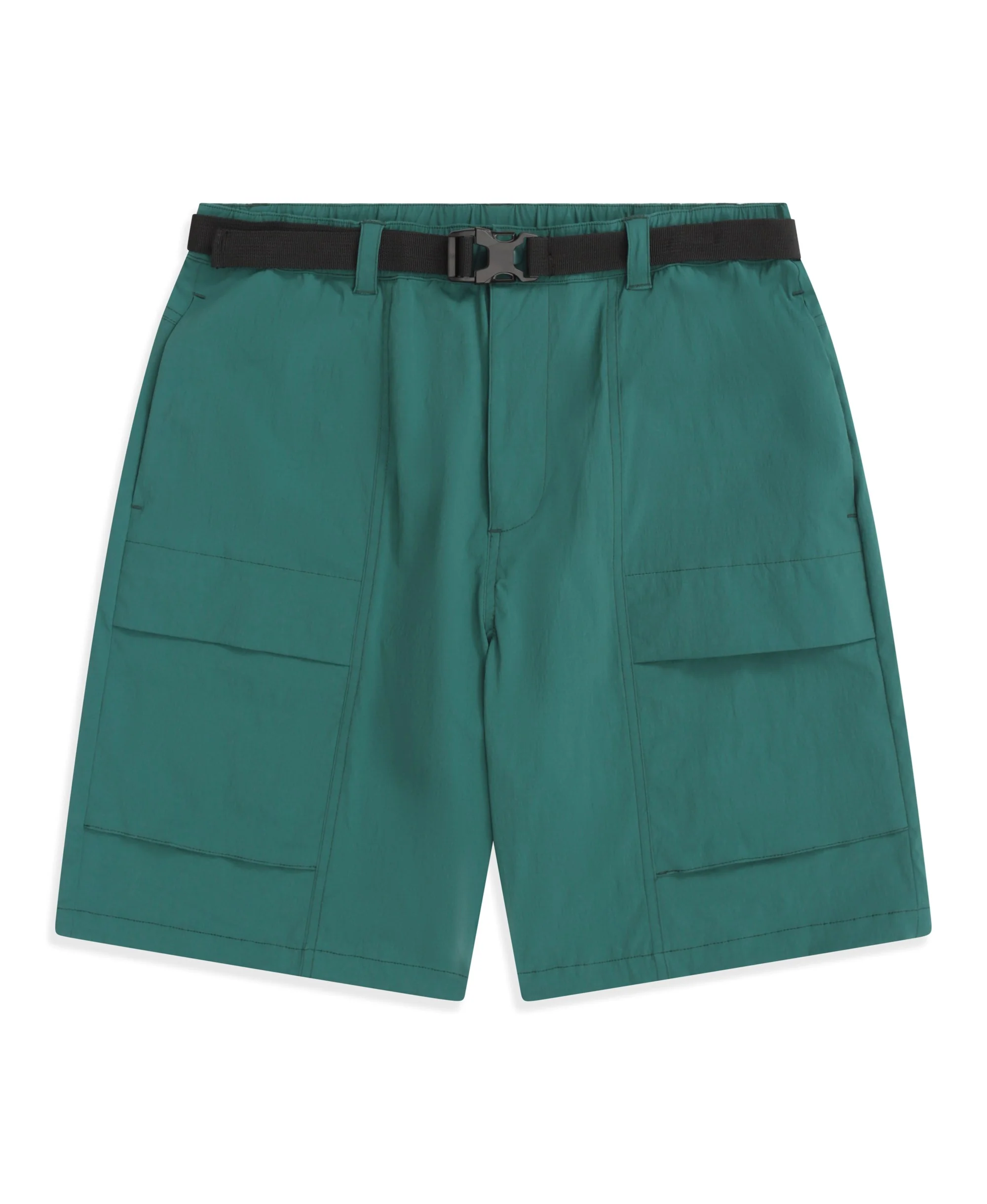 Tech Cargo Mens Shorts - Green - Image 10