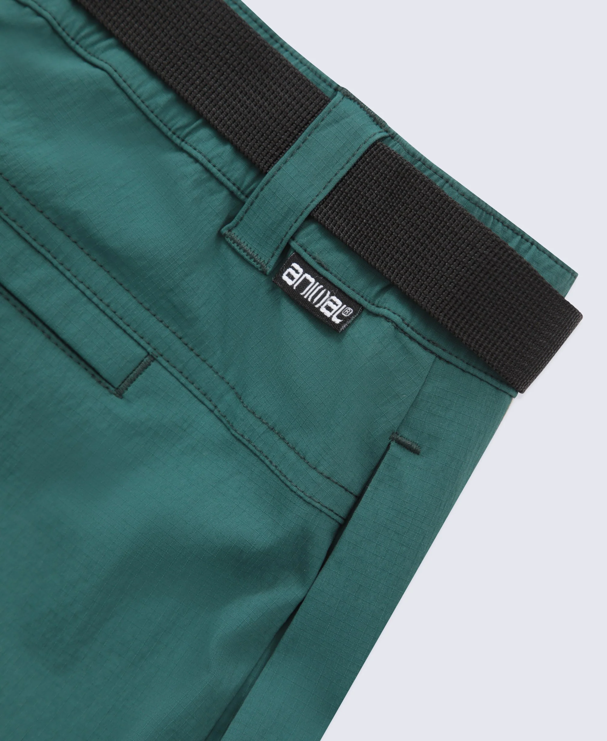 Tech Cargo Mens Shorts - Green - Image 9