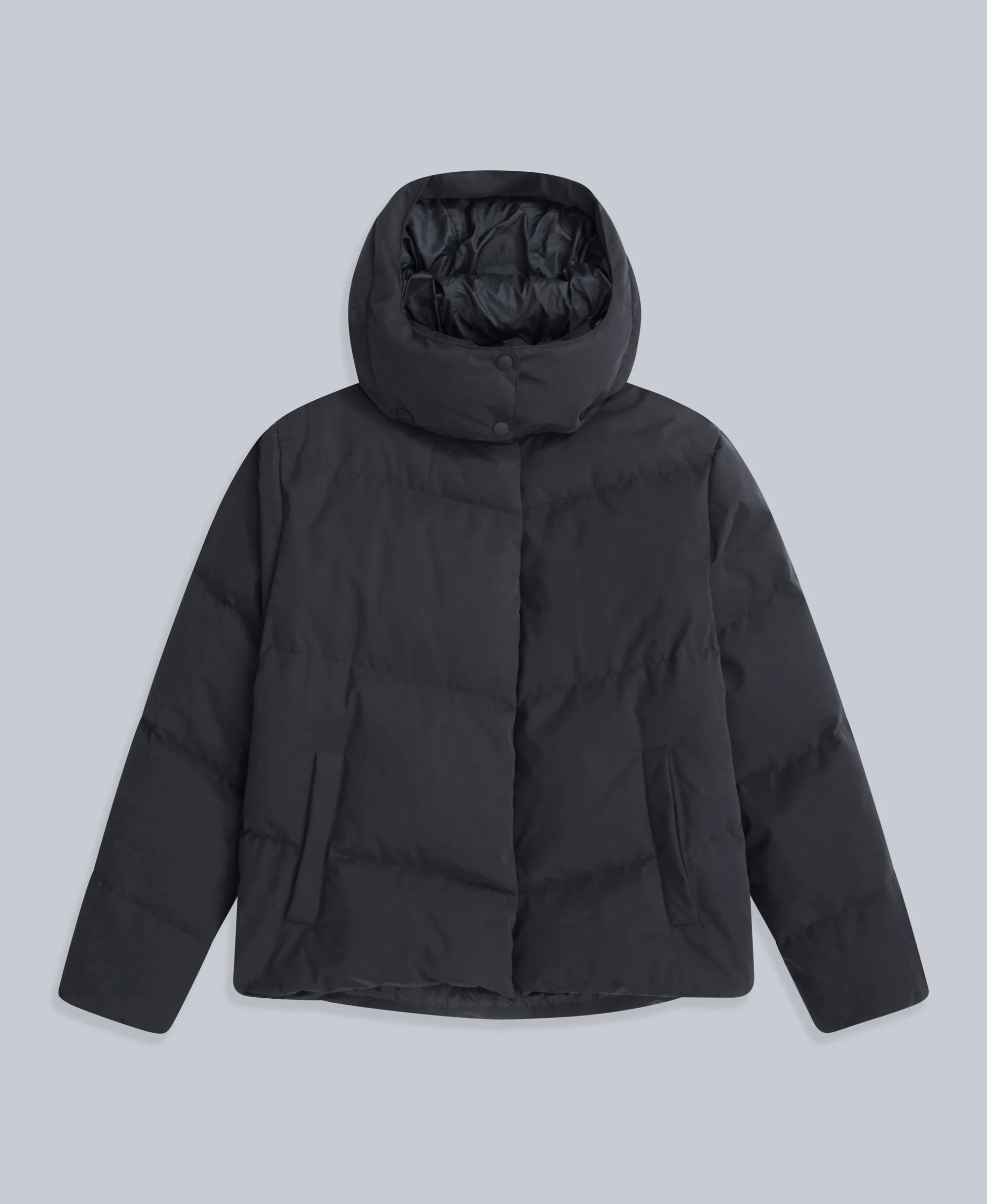 Tess Womens Down Jacket - Black - Image 5