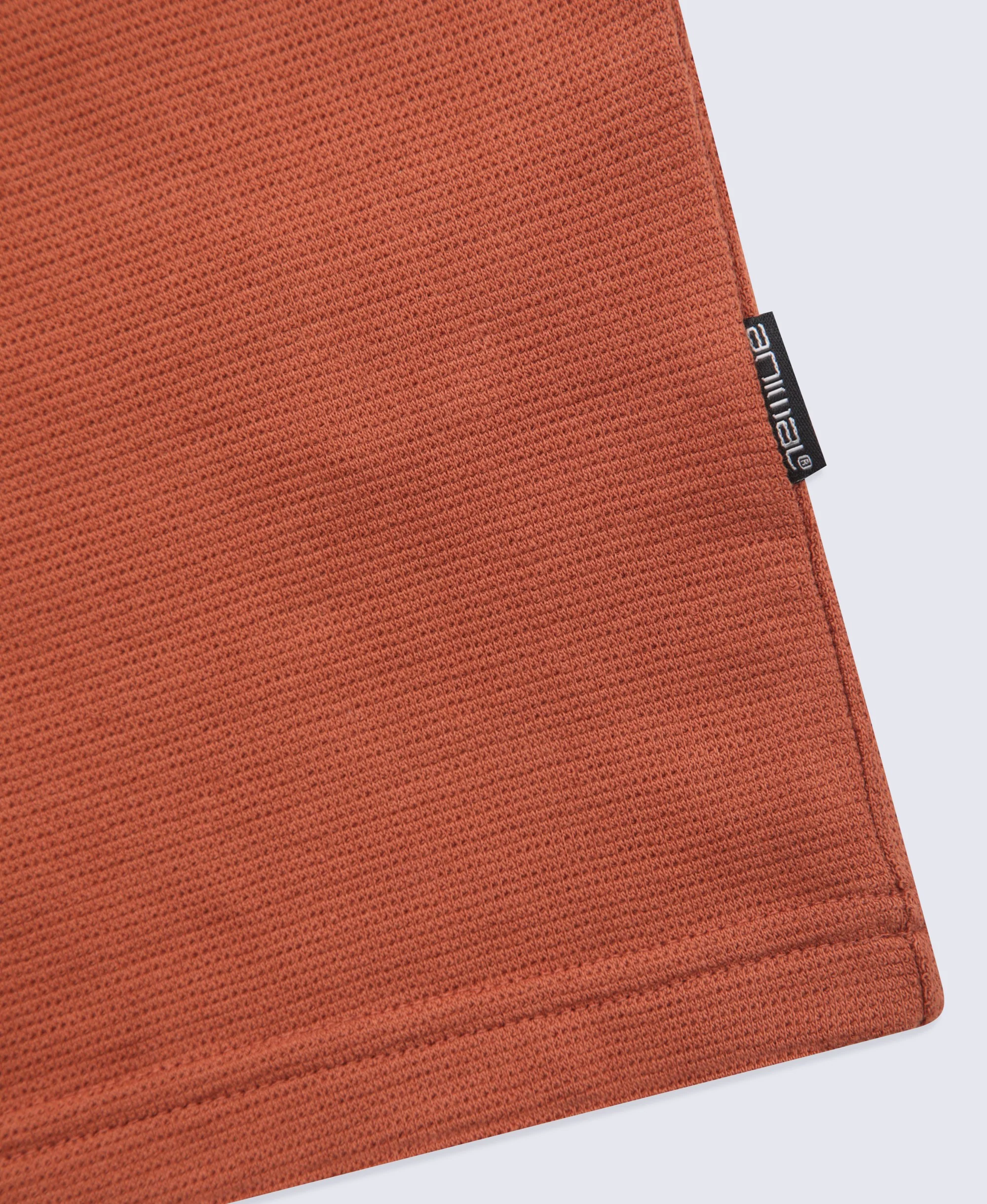 Texture Mens Pocket T-Shirt - Rust - Image 9