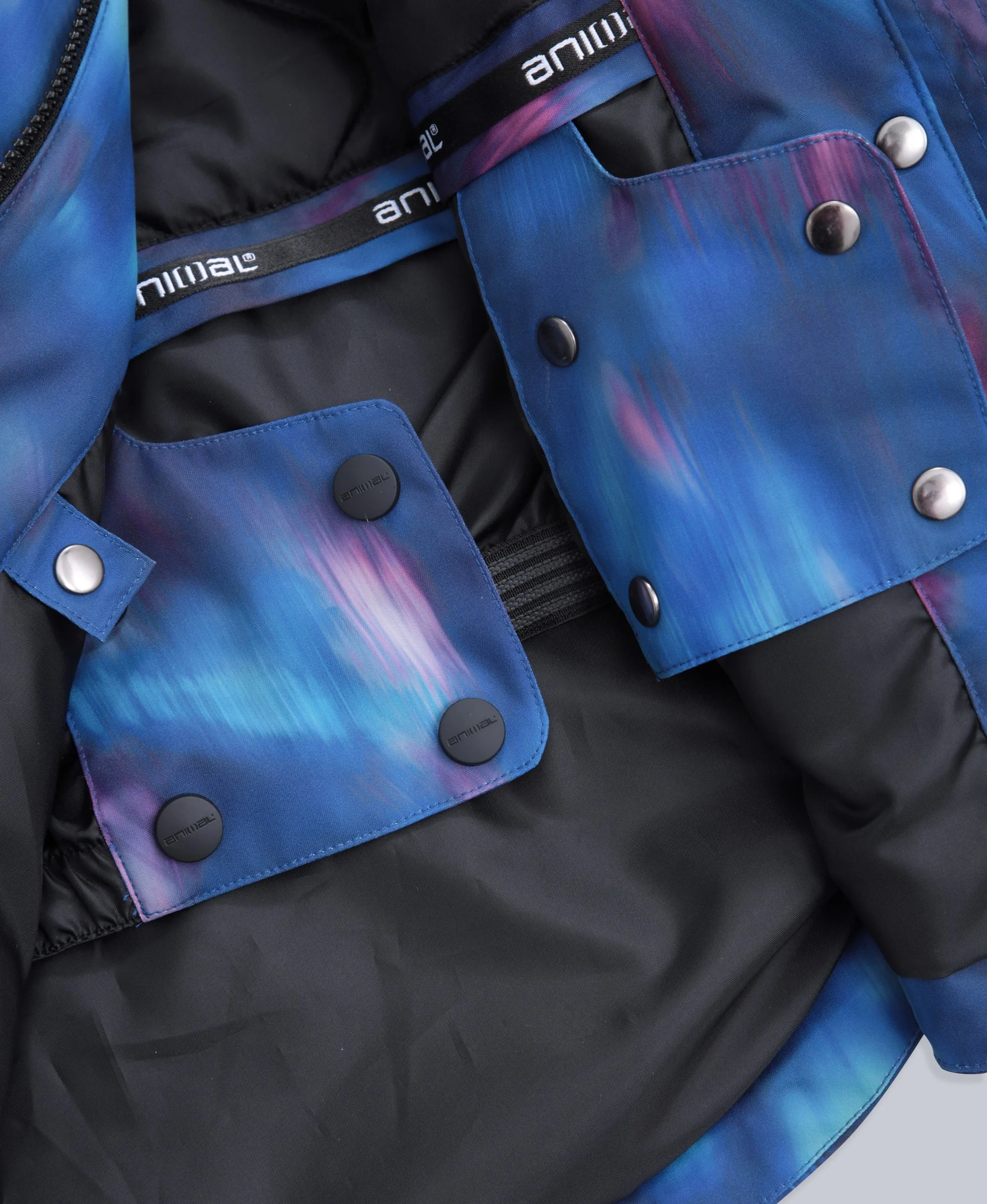 Tignes Printed Womens Snow Jacket - Purple - Image 9