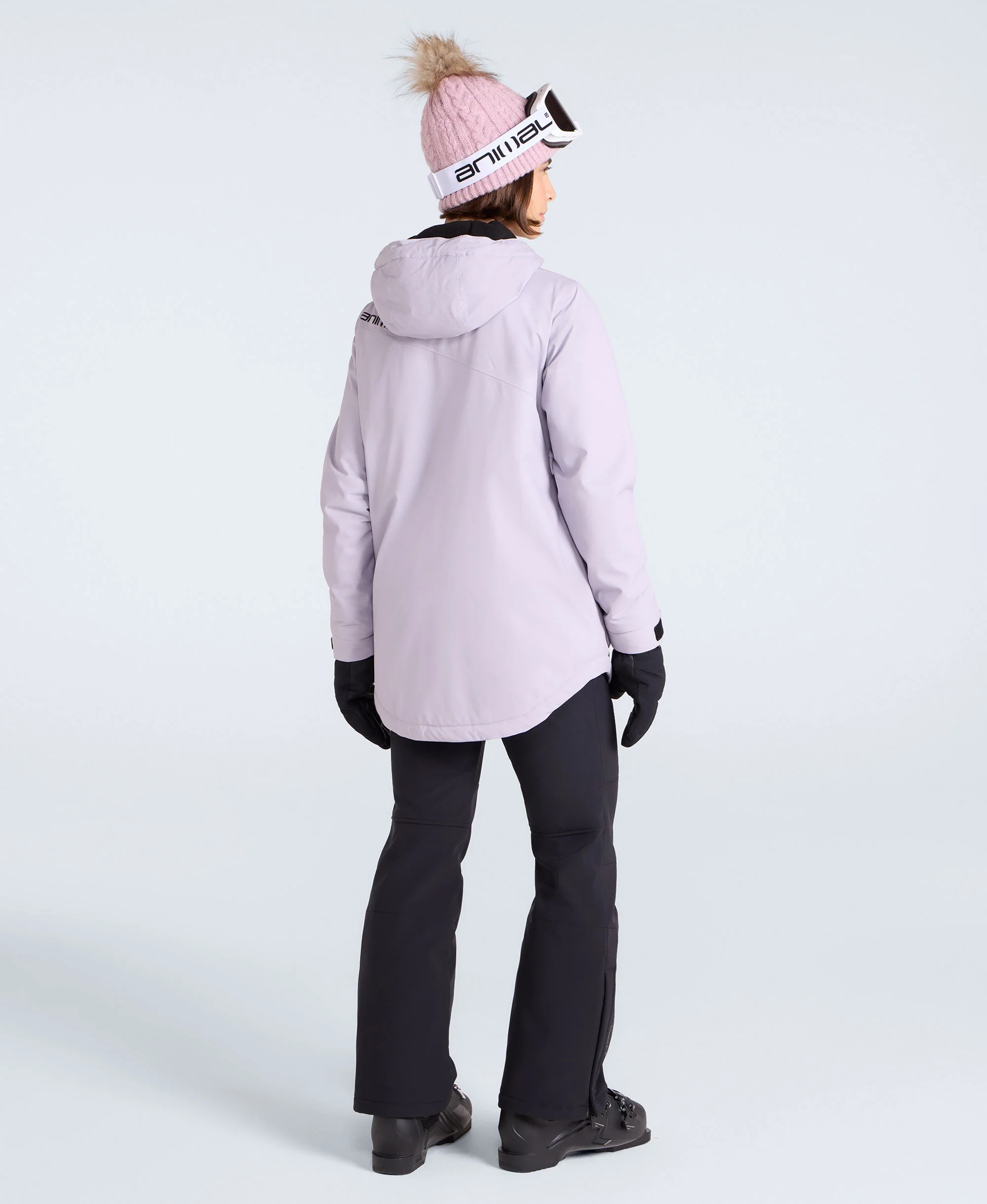 Tignes Womens Snow Jacket - Light Purple - Image 11