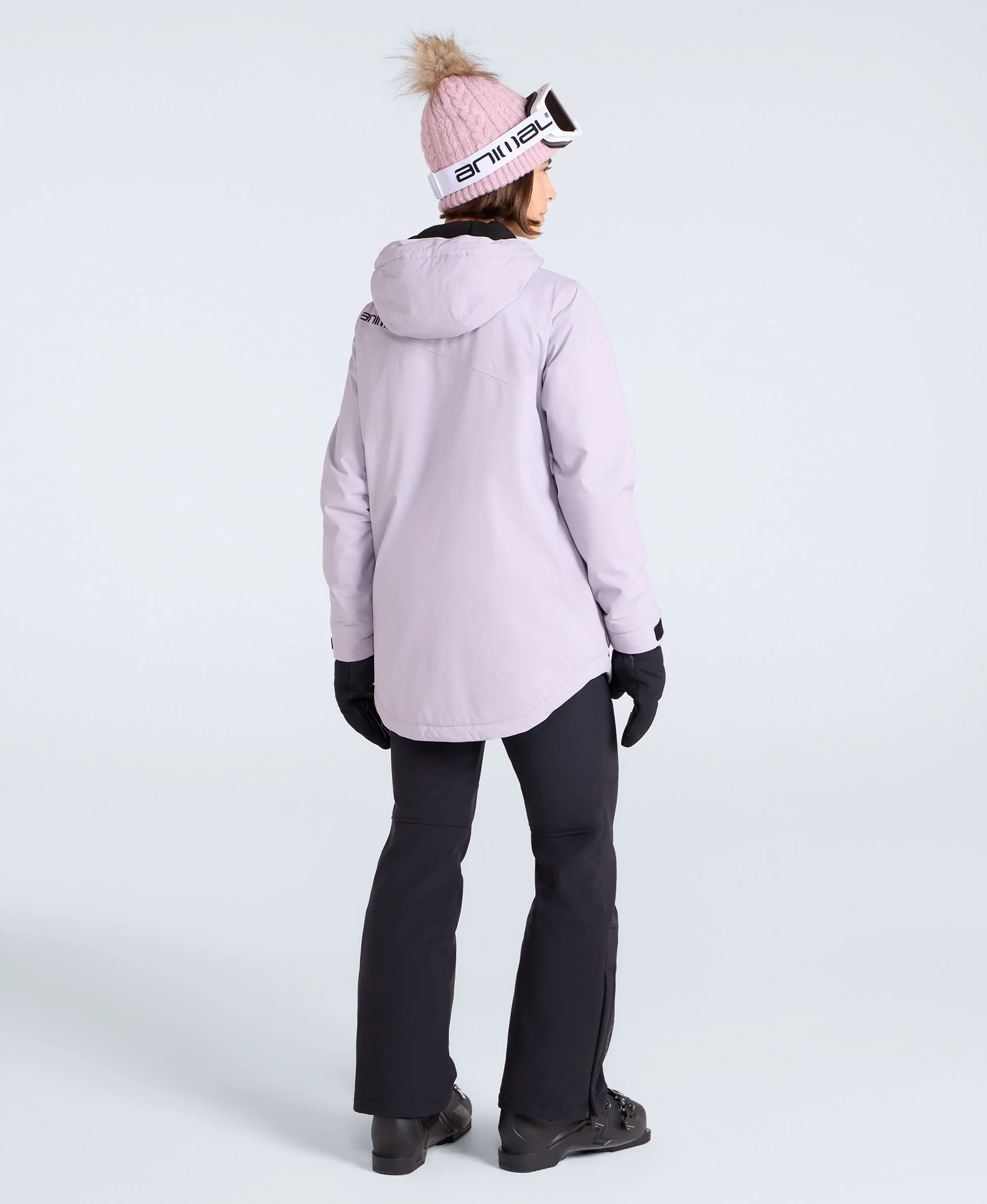 Tignes Womens Snow Jacket - Light Purple - Image 6