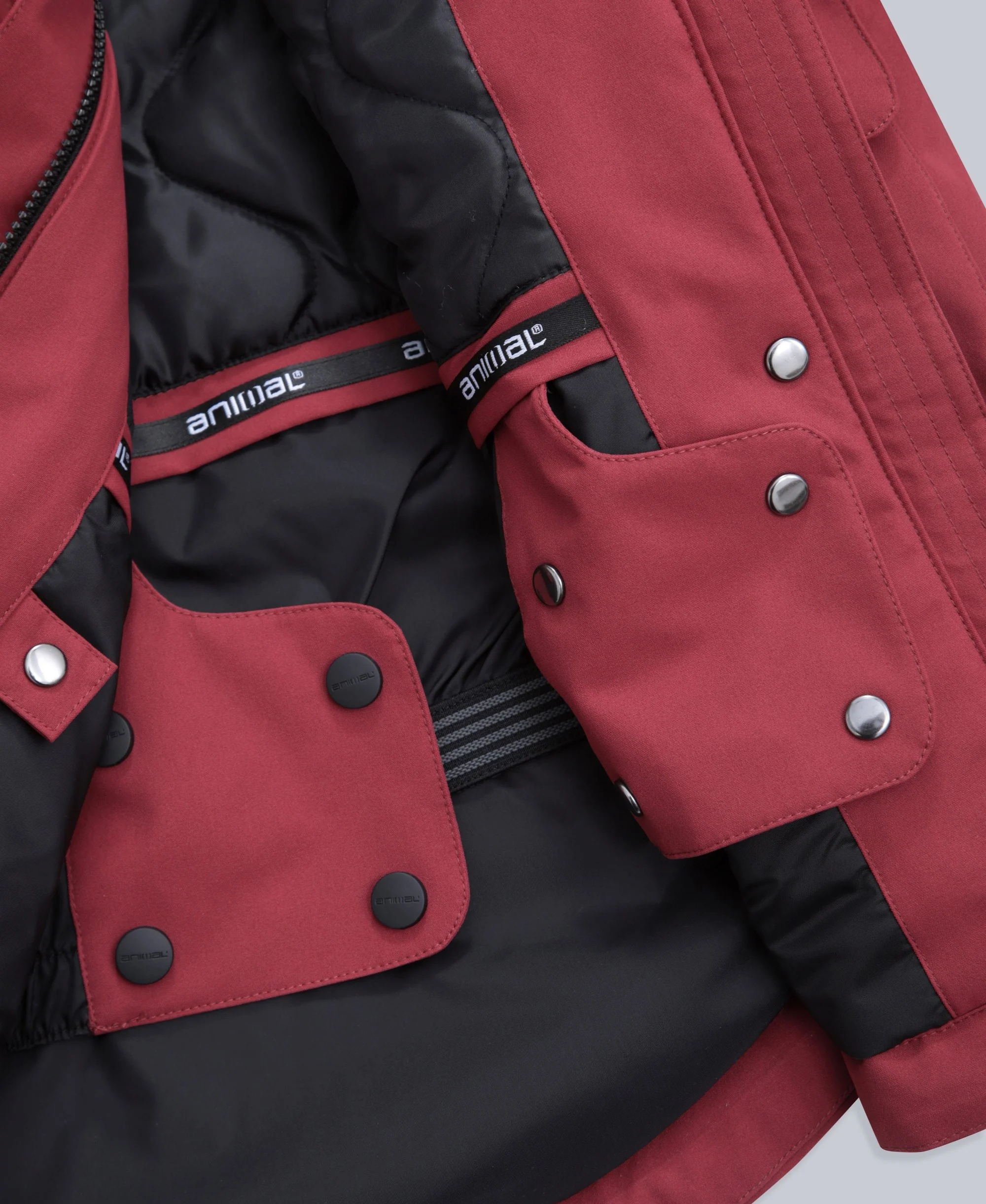 Tignes Womens Snow Jacket - Red - Image 12