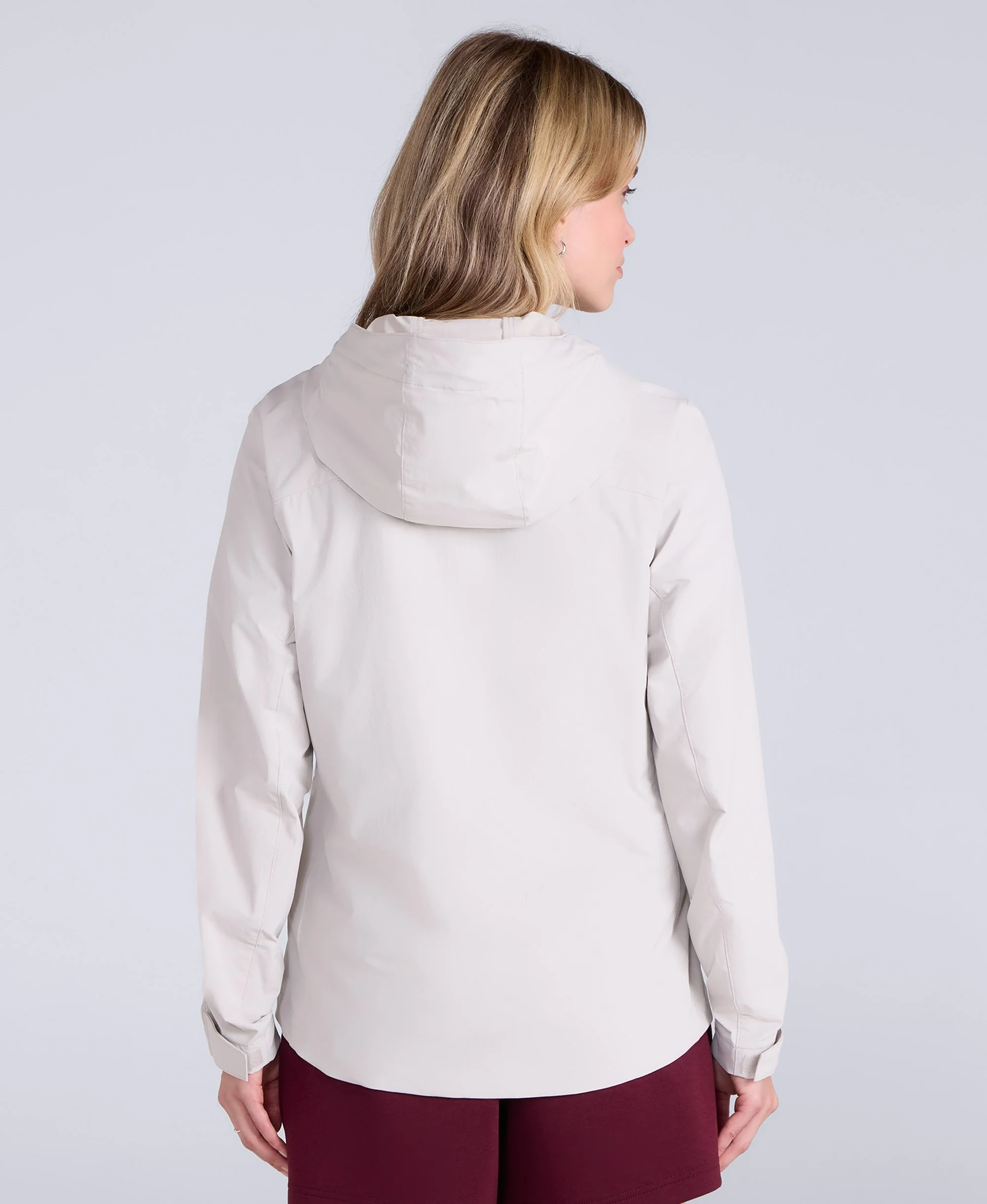 Torino Womens Packable Jacket - Light Beige - Image 3
