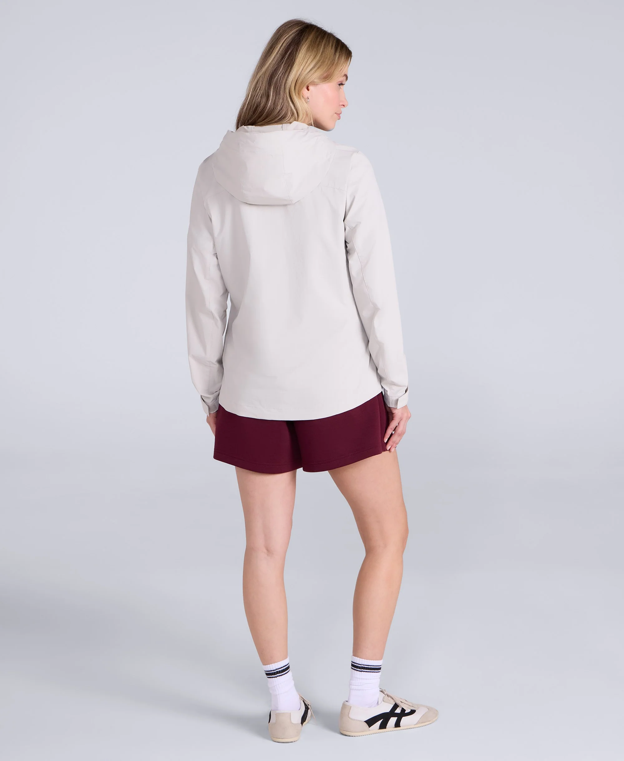 Torino Womens Packable Jacket - Light Beige - Image 4