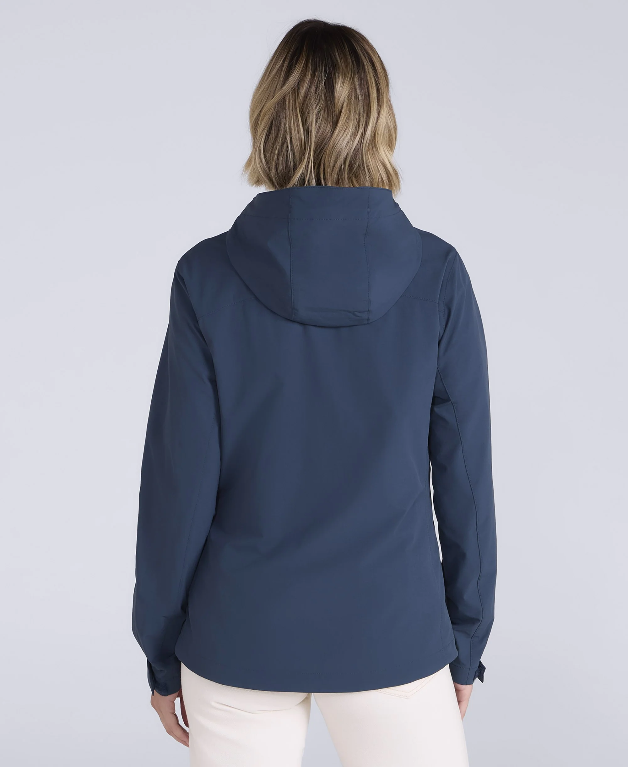 Torino Womens Packable Jacket - Navy - Image 3
