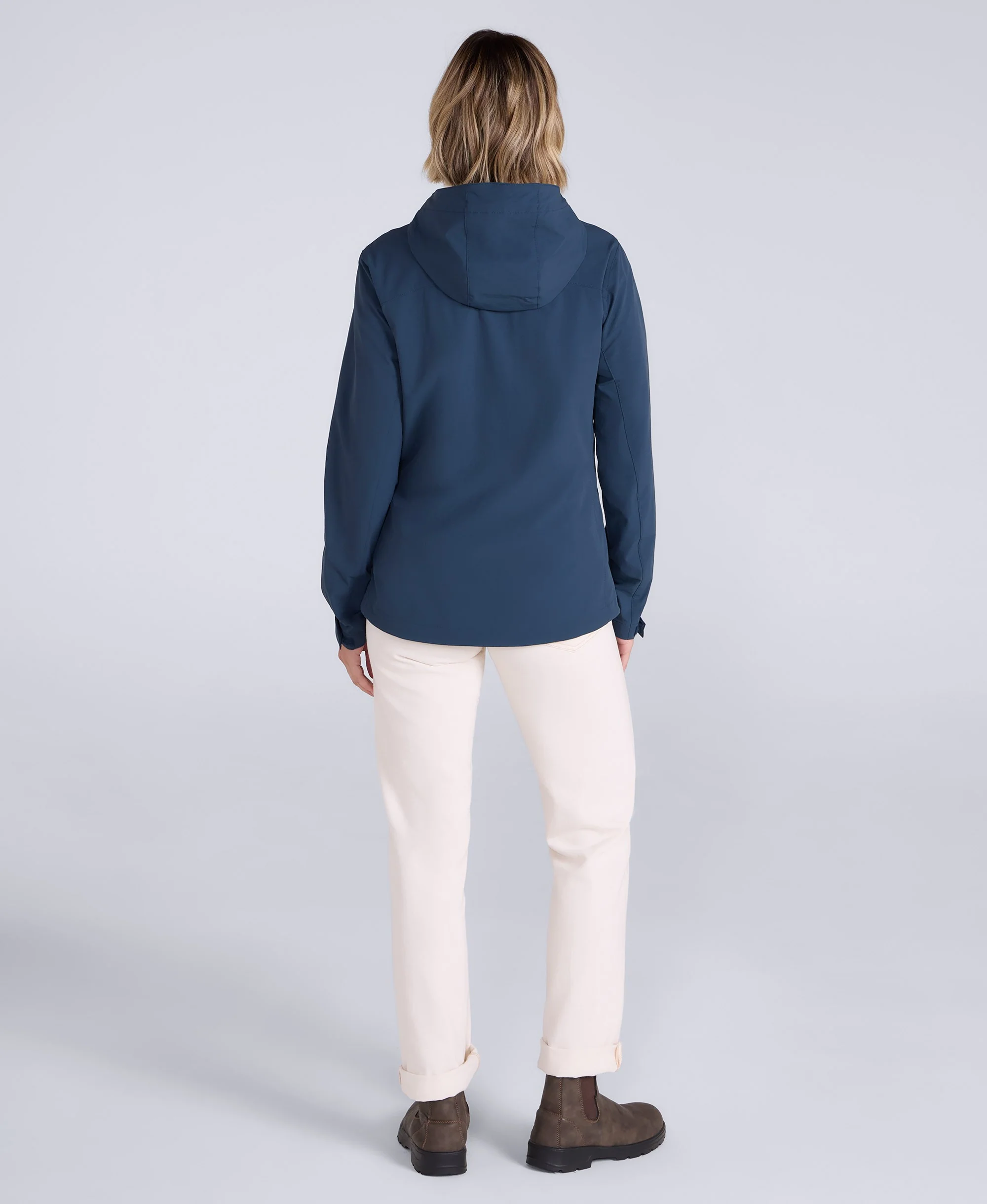 Torino Womens Packable Jacket - Navy - Image 4