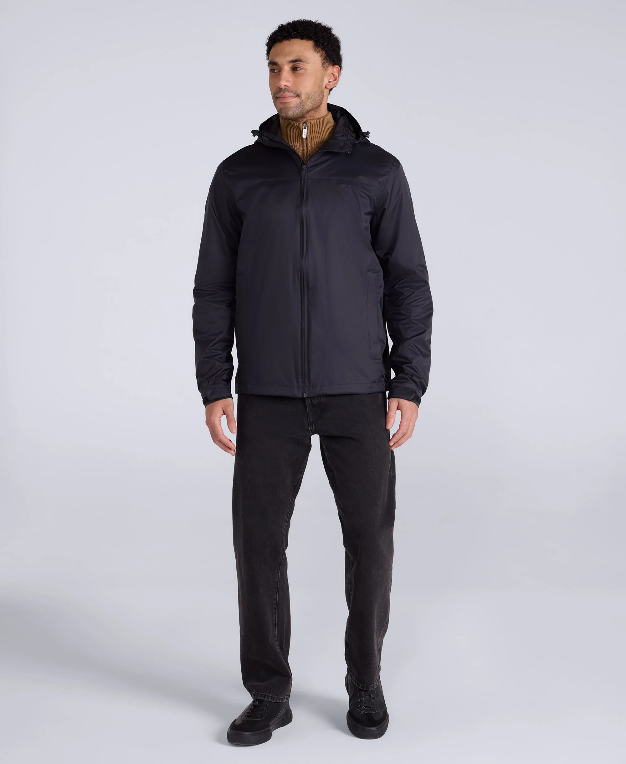 Torrent Lightweight Waterproof Jacket - Black - Image 2