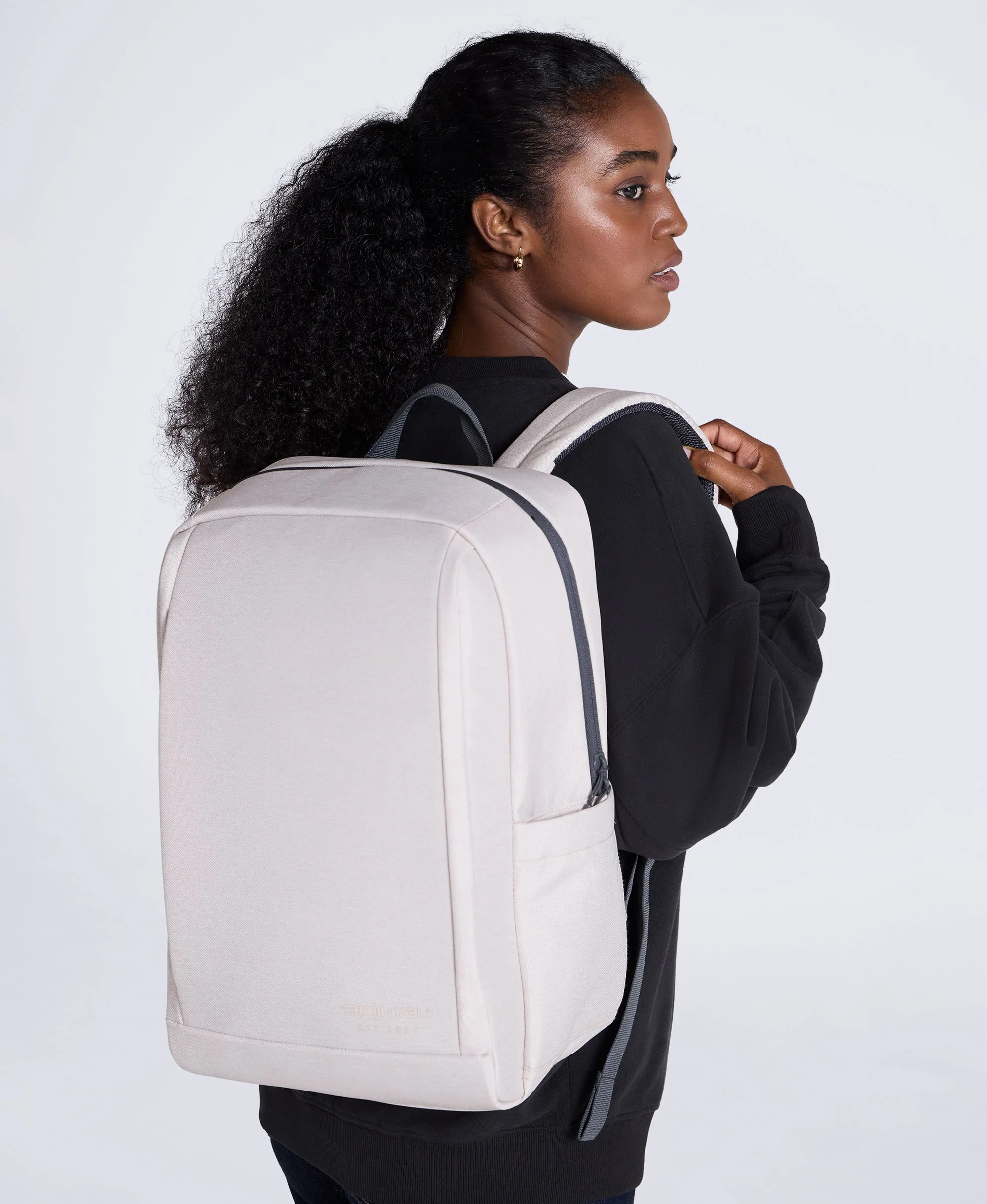 Travel Laptop Bag - 22L - Beige - Image 2