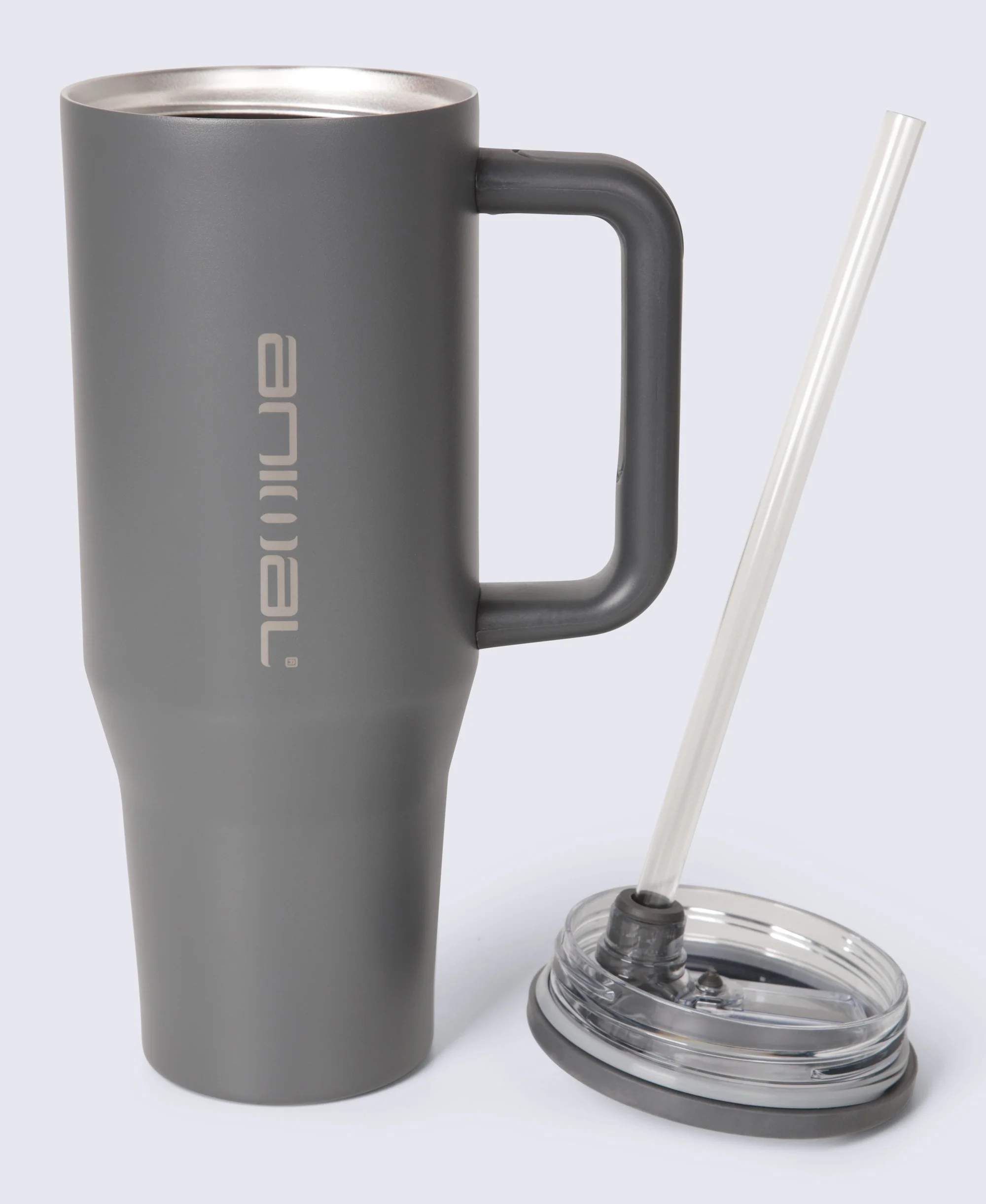 Travel Tumbler 1.1L - Grey - Image 3