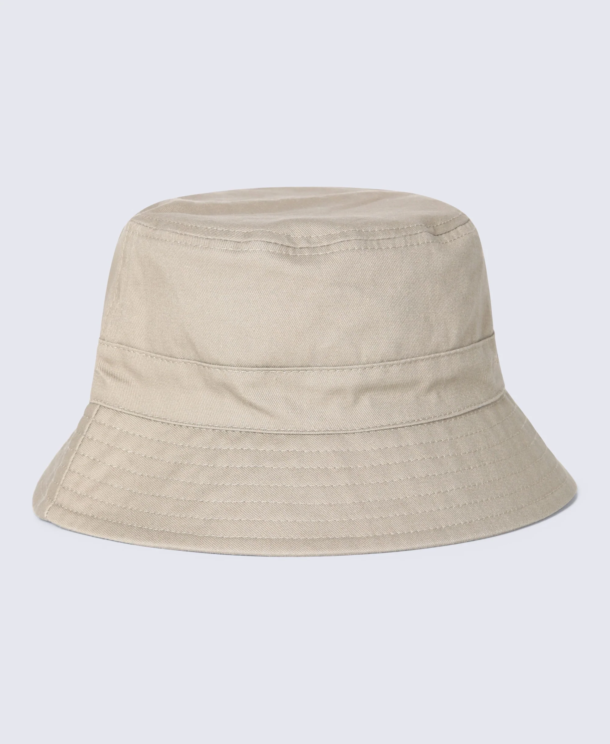 Twill Bucket Hat - Beige - Image 2