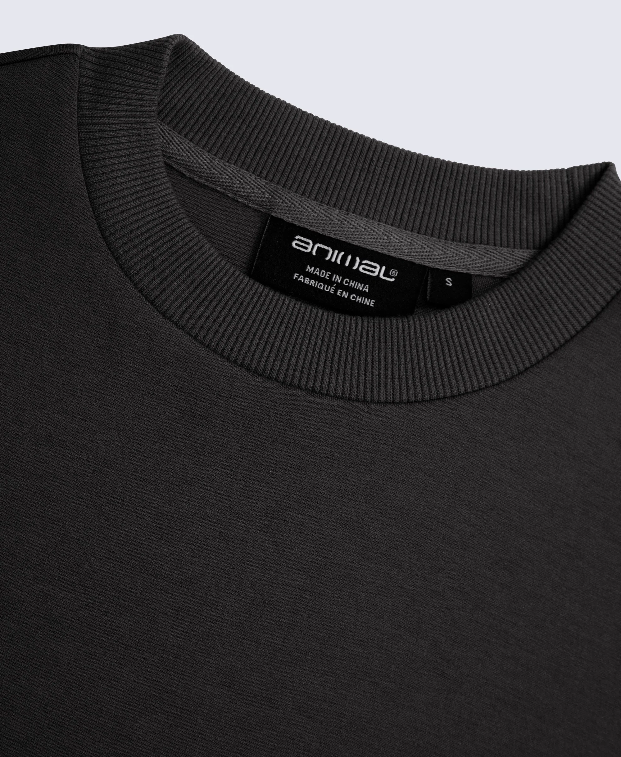 Vicky Womens Longline Sweat - Black - Image 7