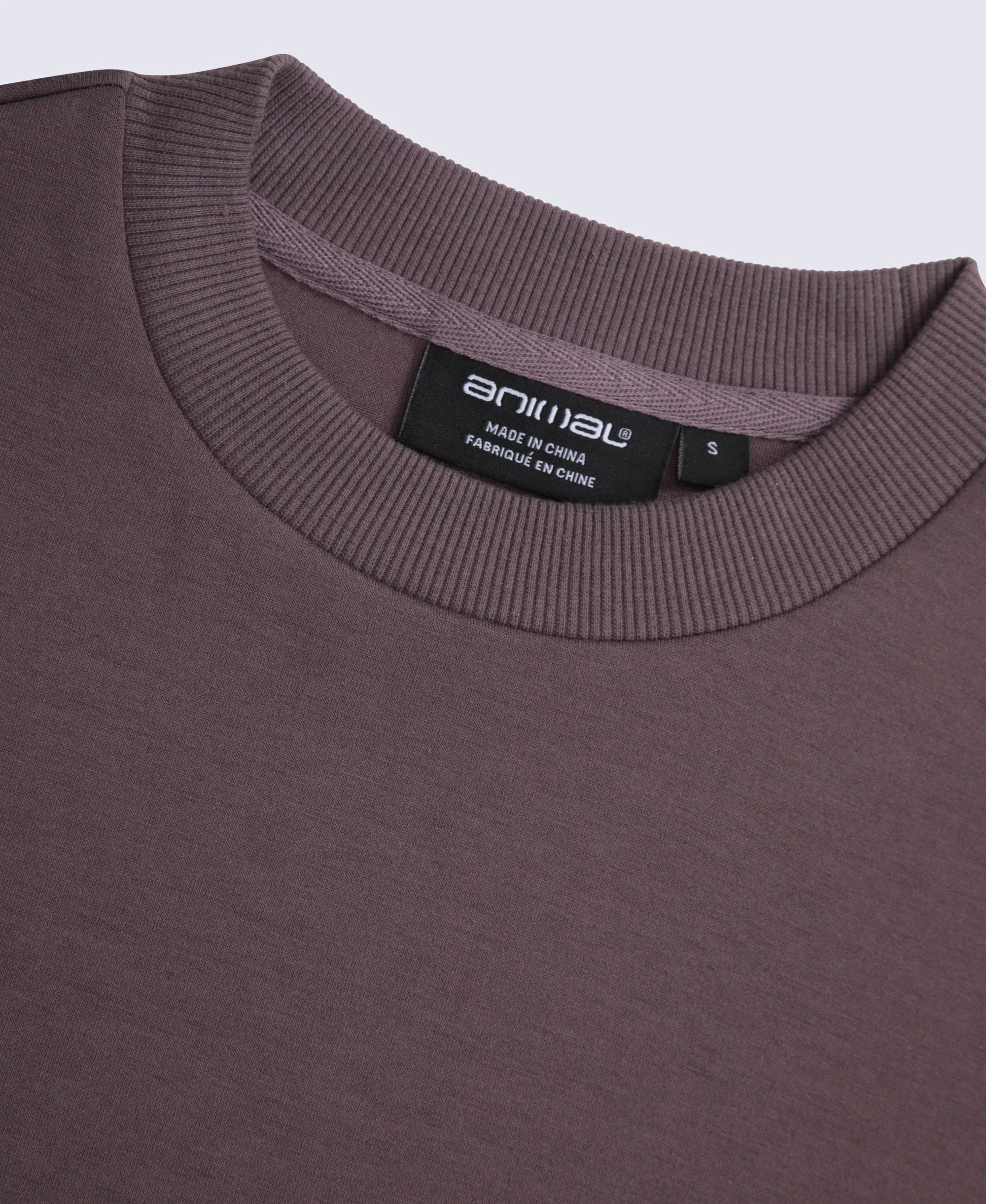 Vicky Womens Longline Sweat - Purple - Image 7