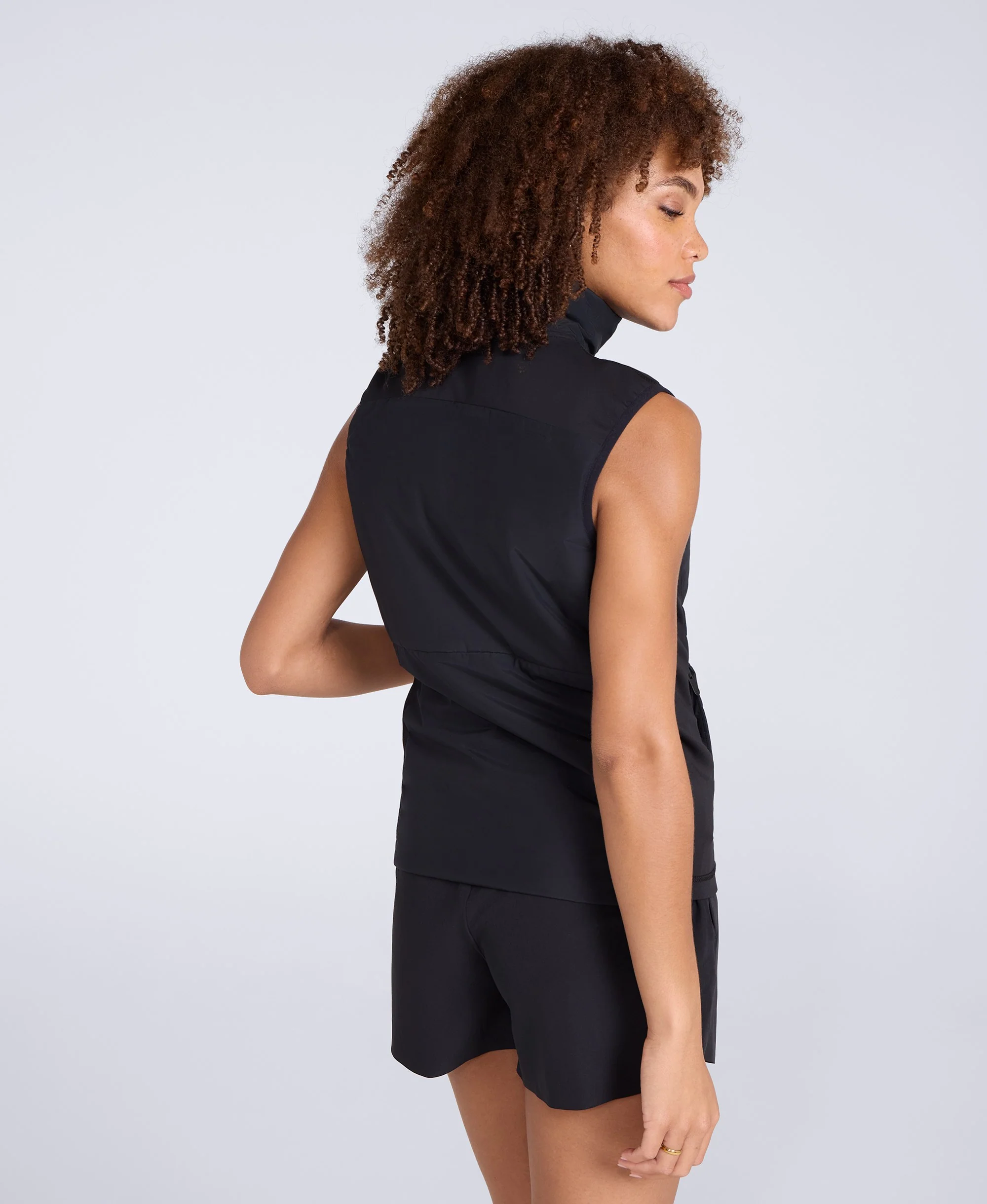 Womens Active Gilet - Black - Image 3
