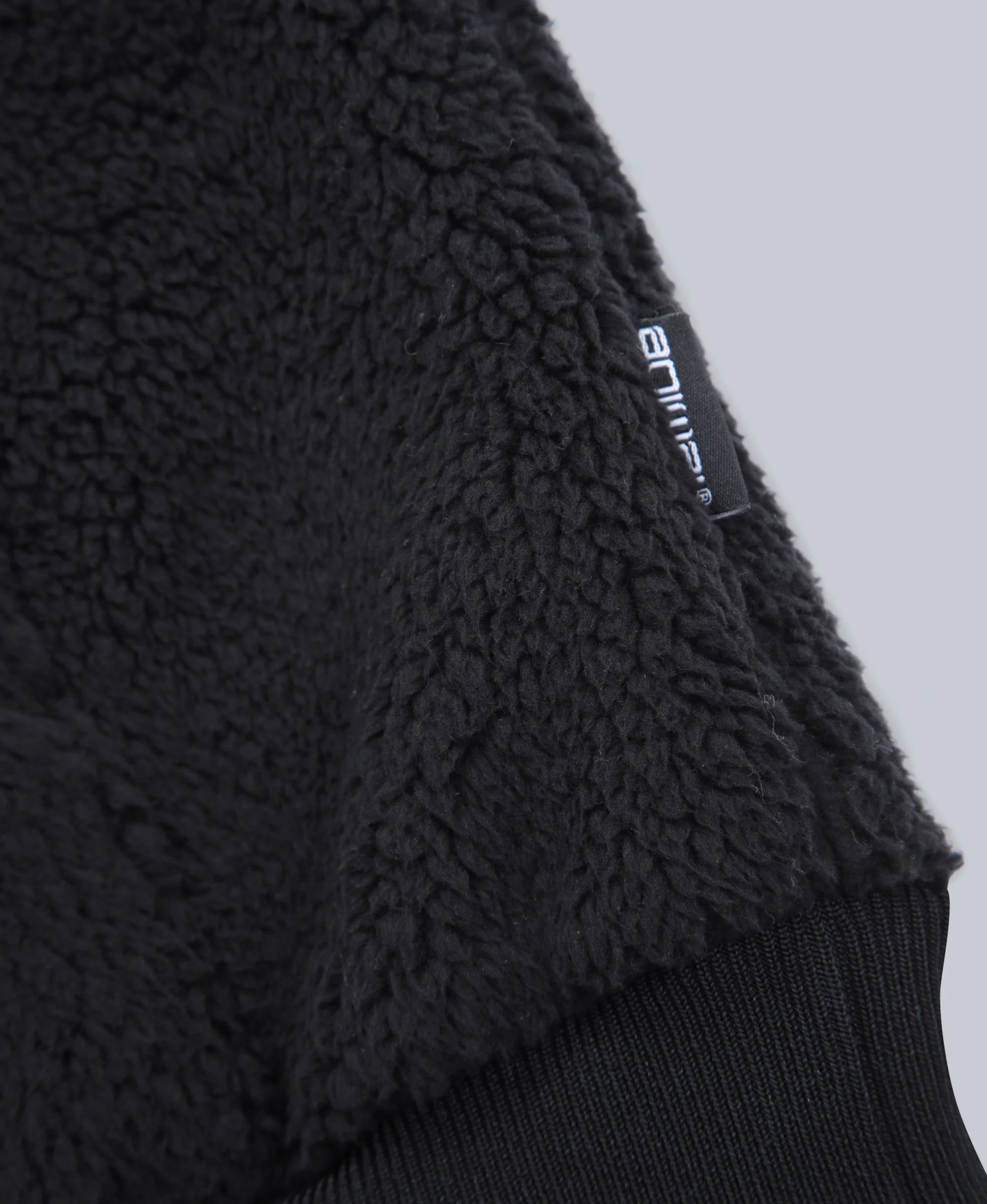 Womens Fleece Hoodie - Black - Image 9