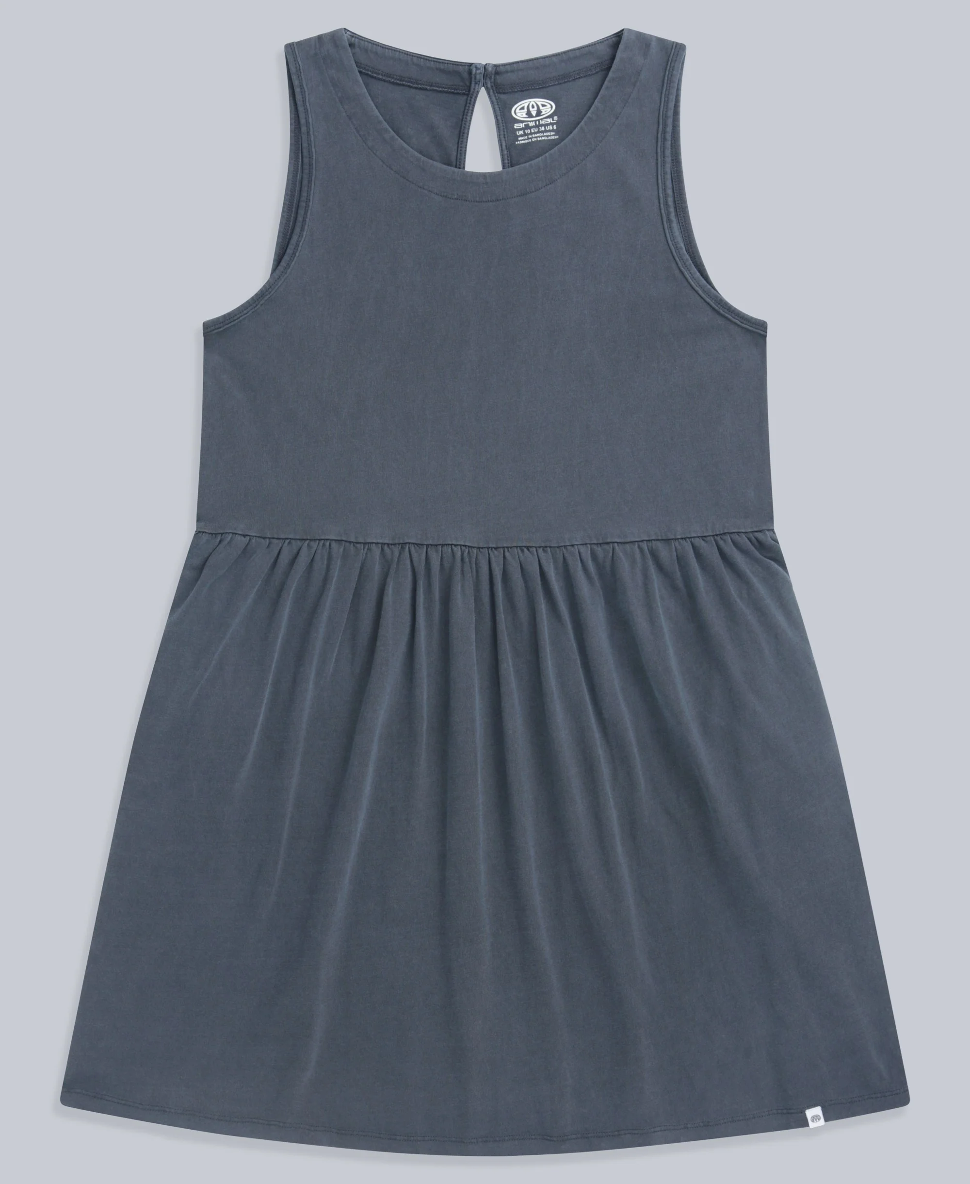 Womens Jersey Dress - Navy - Image 6