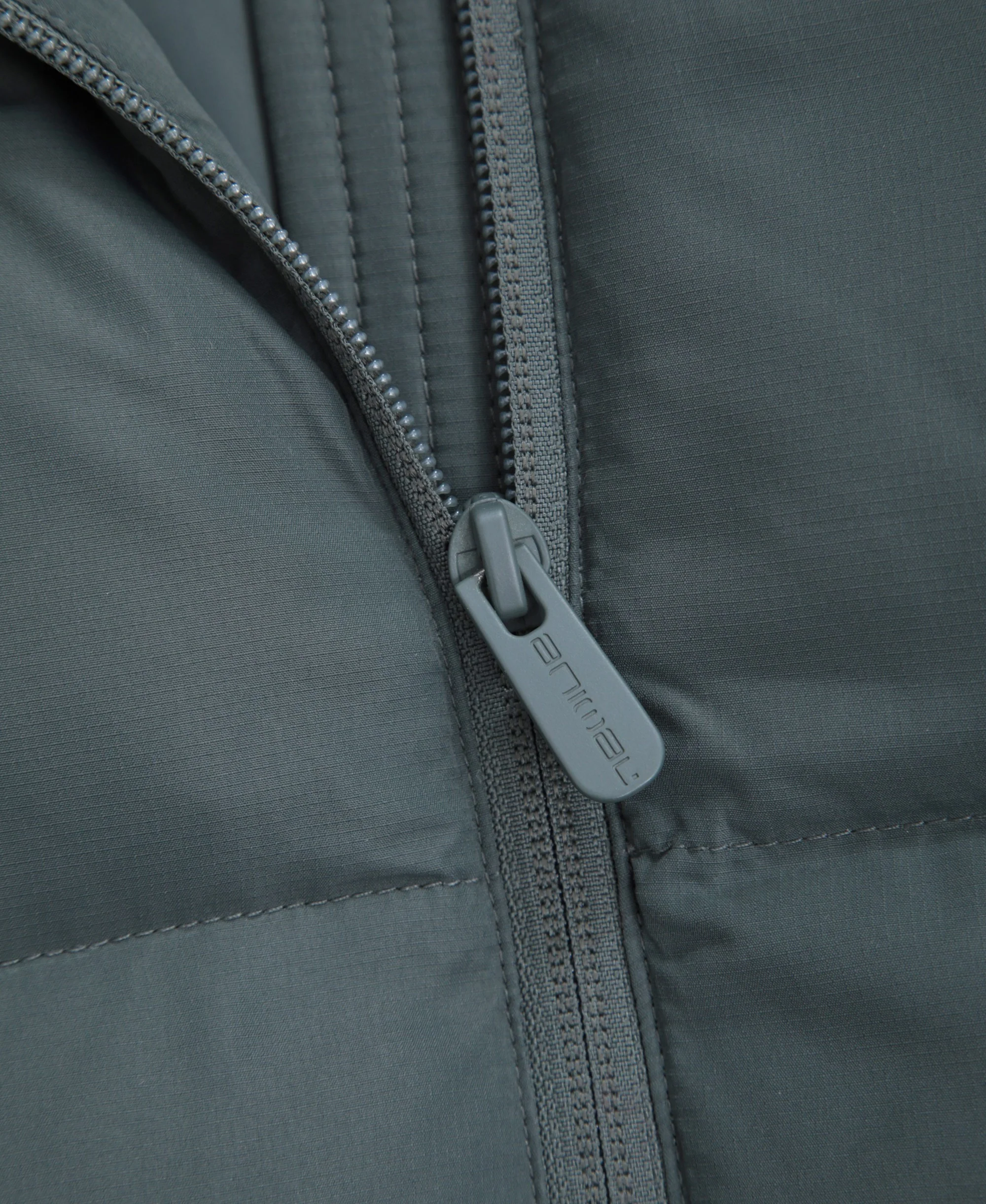 Womens Tech Down Mid Weight Jacket - Dark Khaki - Image 8