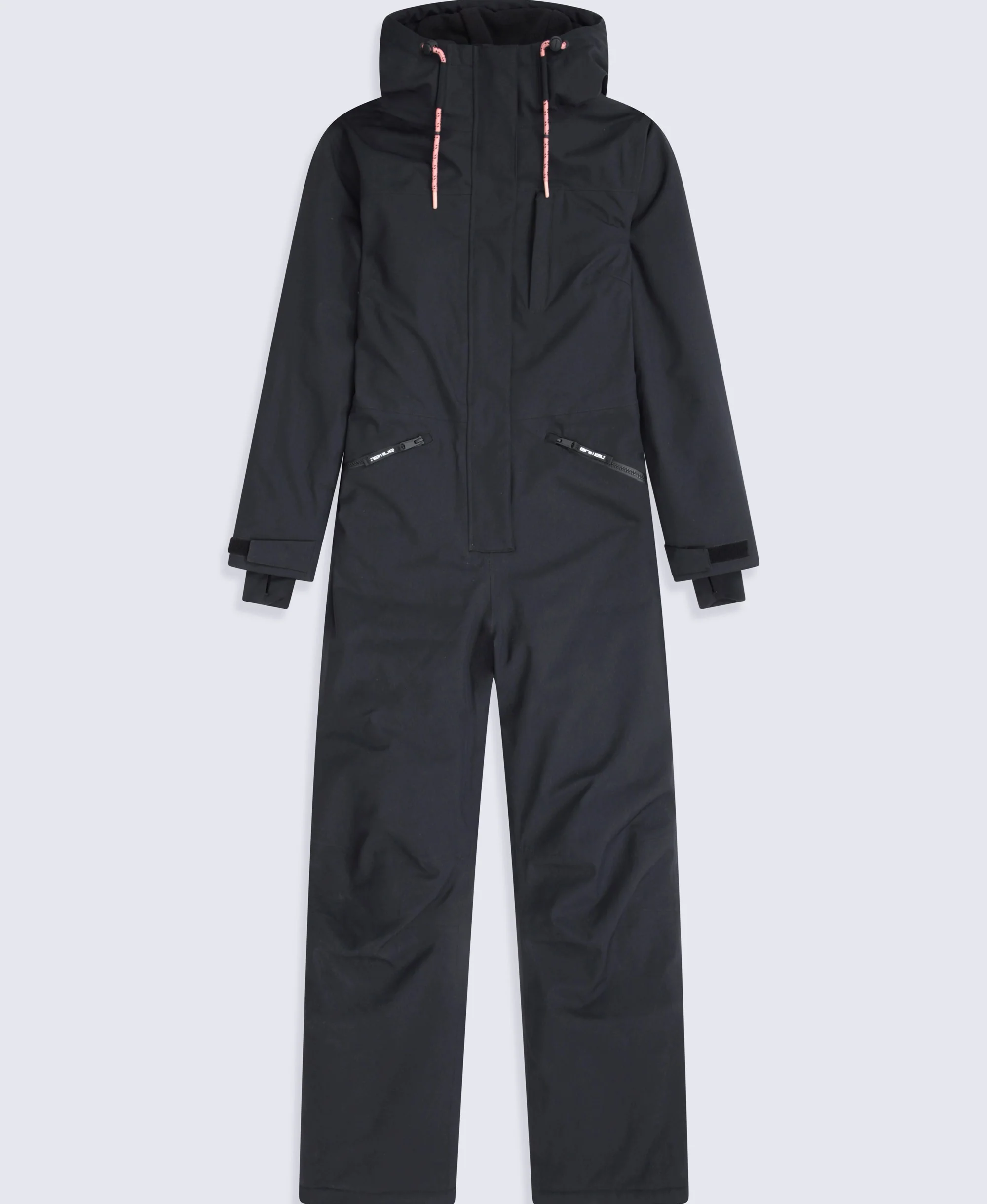 Womens Waterproof Ski Suit - Black - Image 6