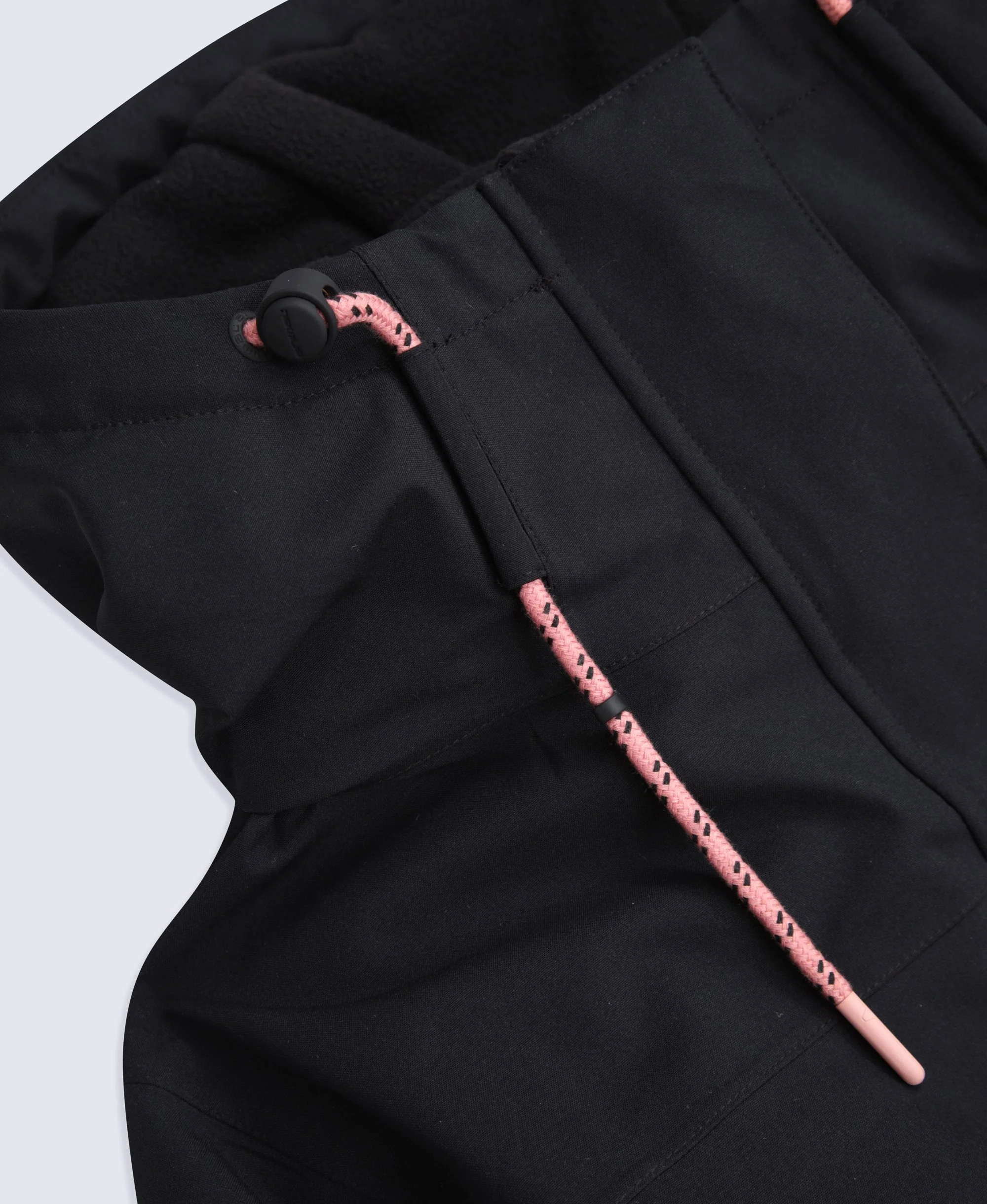 Womens Waterproof Ski Suit - Black - Image 9