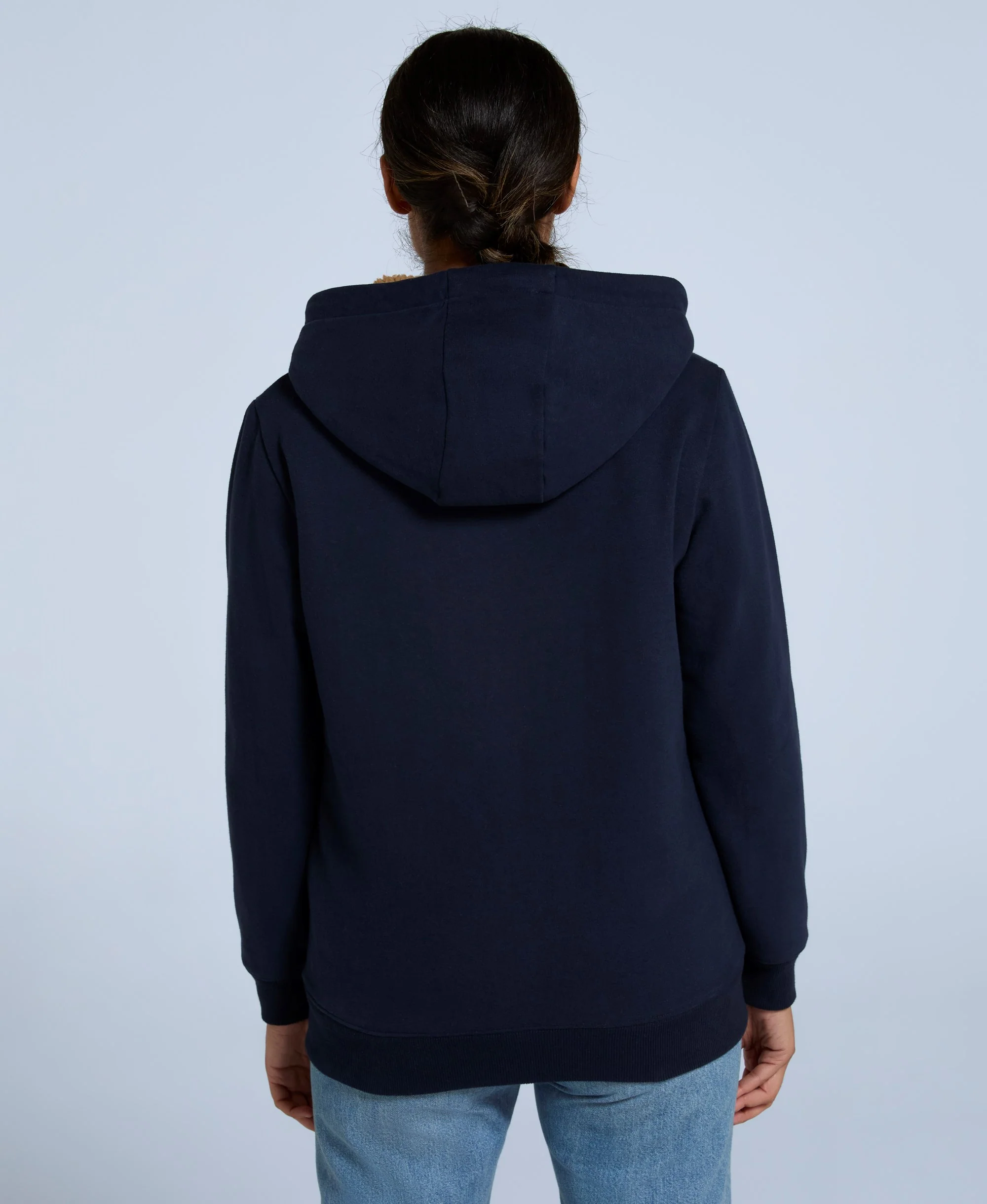 Zuri Womens Hoodie - Navy - Image 4